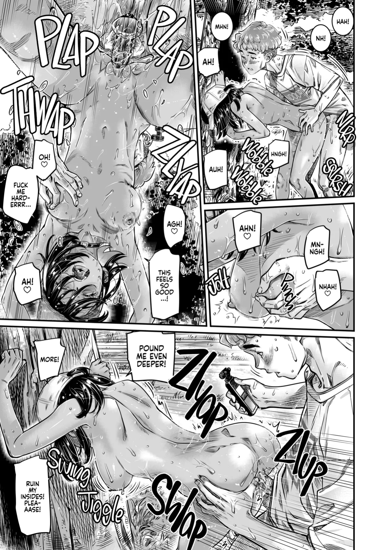 [Burning Shimai (MARUTA)] Hiyake no Zenra Girl wa, Doutei o Sotsugyou shita bakari no Senpai ni Hamedori saseru | The Tanlined Former Town Bike Wants to Make an Exhibitionist Sex Tape With Her Formerly Virgin Senpai [2d-market.com]