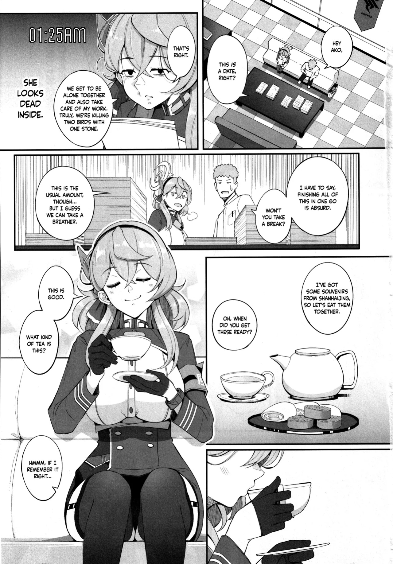 (C105) [Gessyu (Chouzetsu Bishoujo mine)] Gehenna no Meushi 2 | The Cow of Gehenna 2 (Blue Archive) [Douzo Lad Translations]