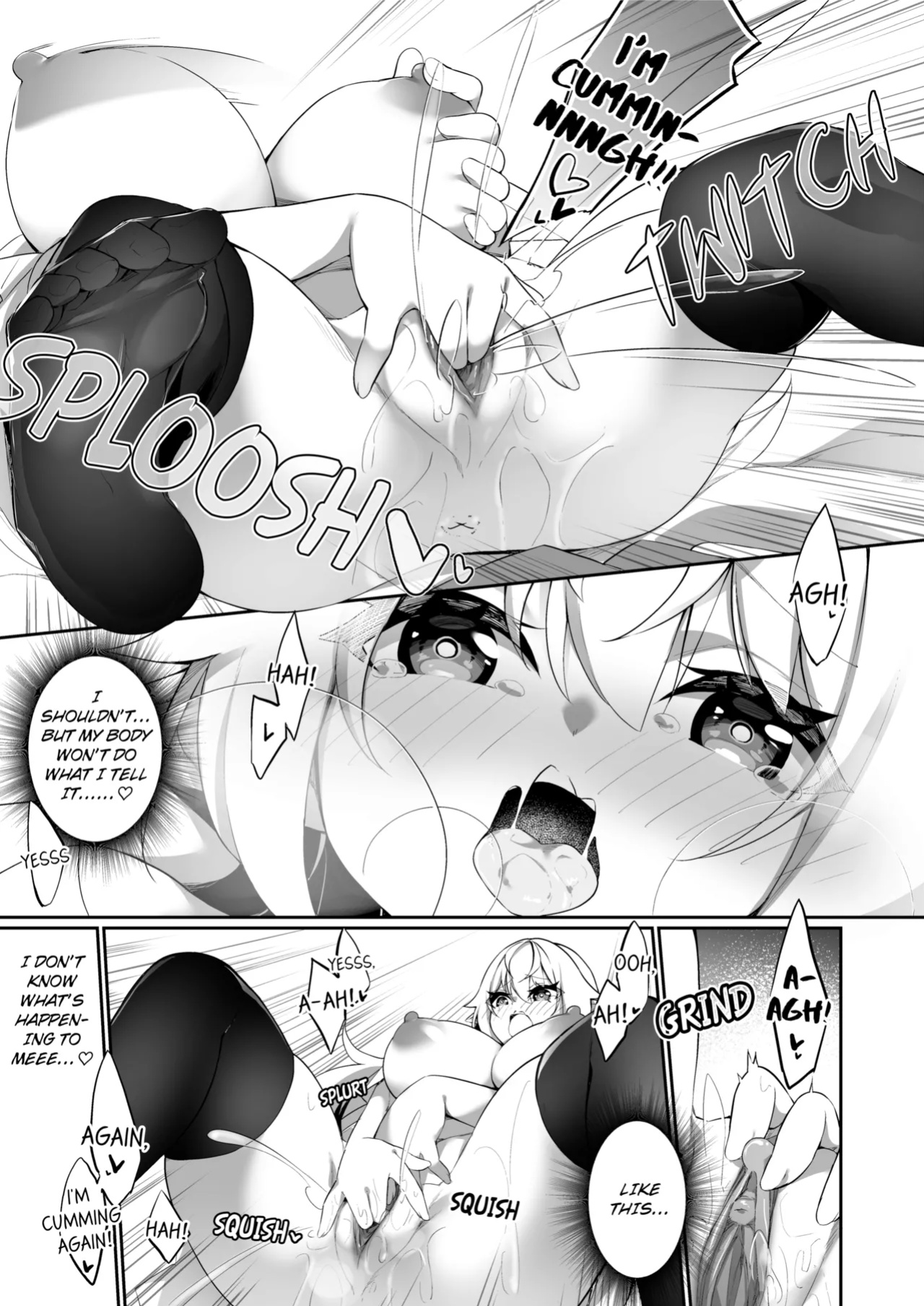 [Slime no Kanmuri (Kanmuri)] ♂ Boukensha-san ga ♀ Elf ni Sarete Shinyuu(Nakama) to Musubareru Hanashi | The Bonding Tale of ♂Adventurer-turned-♀Elf and Her Comrade [Uncensored]