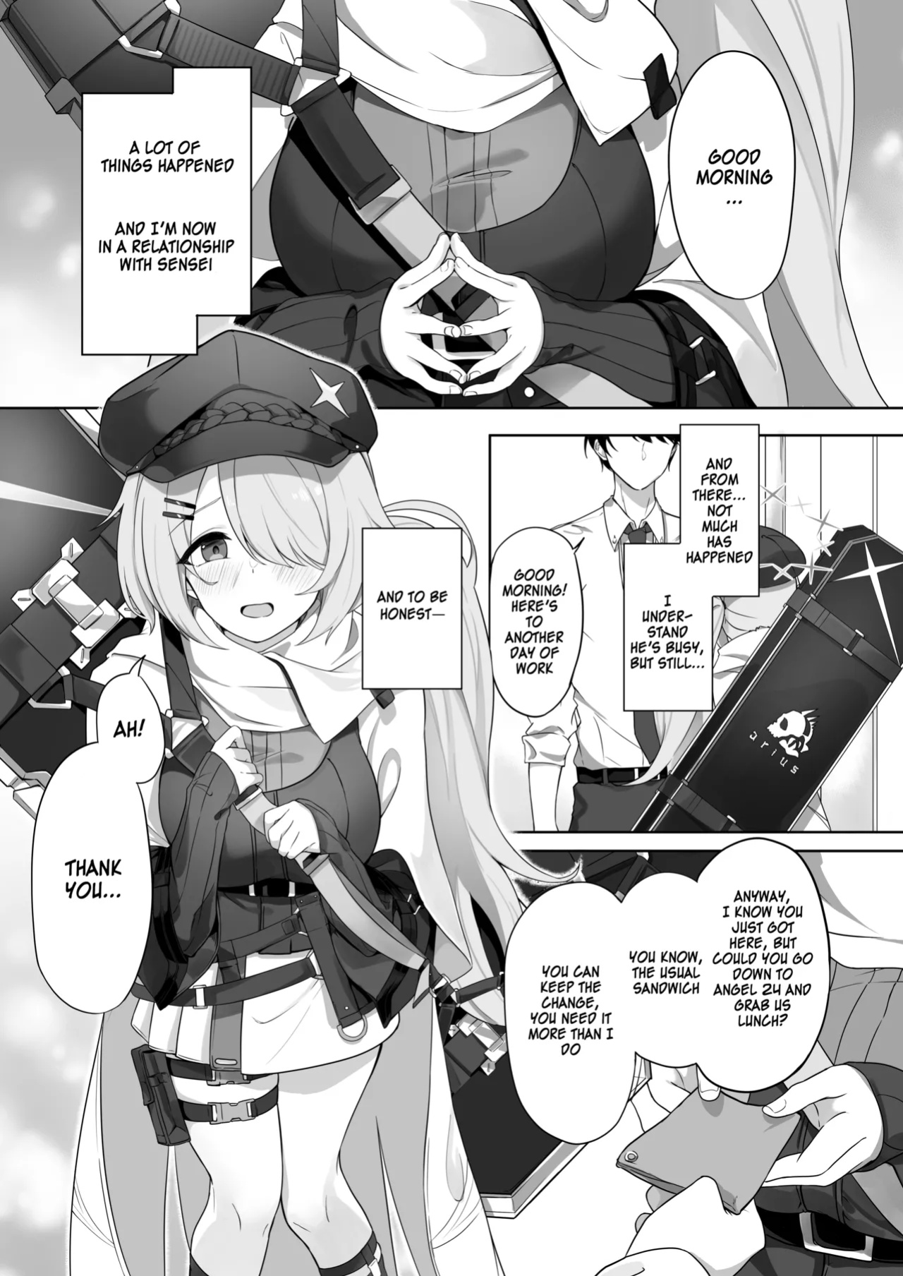 Dusuya-san (Dusu)] Shoujo wa Sore Demo Monotarinai | She's still left wanting (Blue Archive) [SDF]