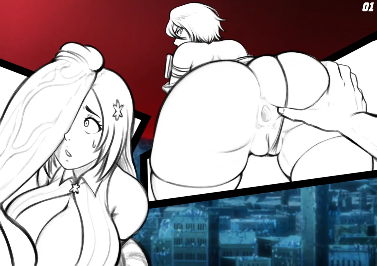 Rukia x Orihime in the 1000 Year ANAL Orgy (on going)