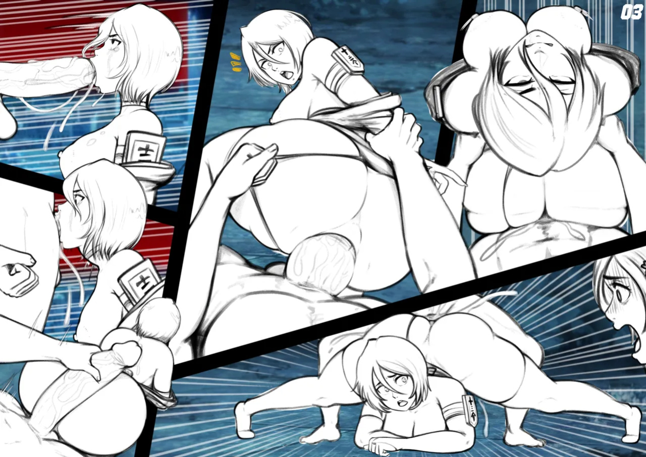 Rukia x Orihime in the 1000 Year ANAL Orgy (on going)