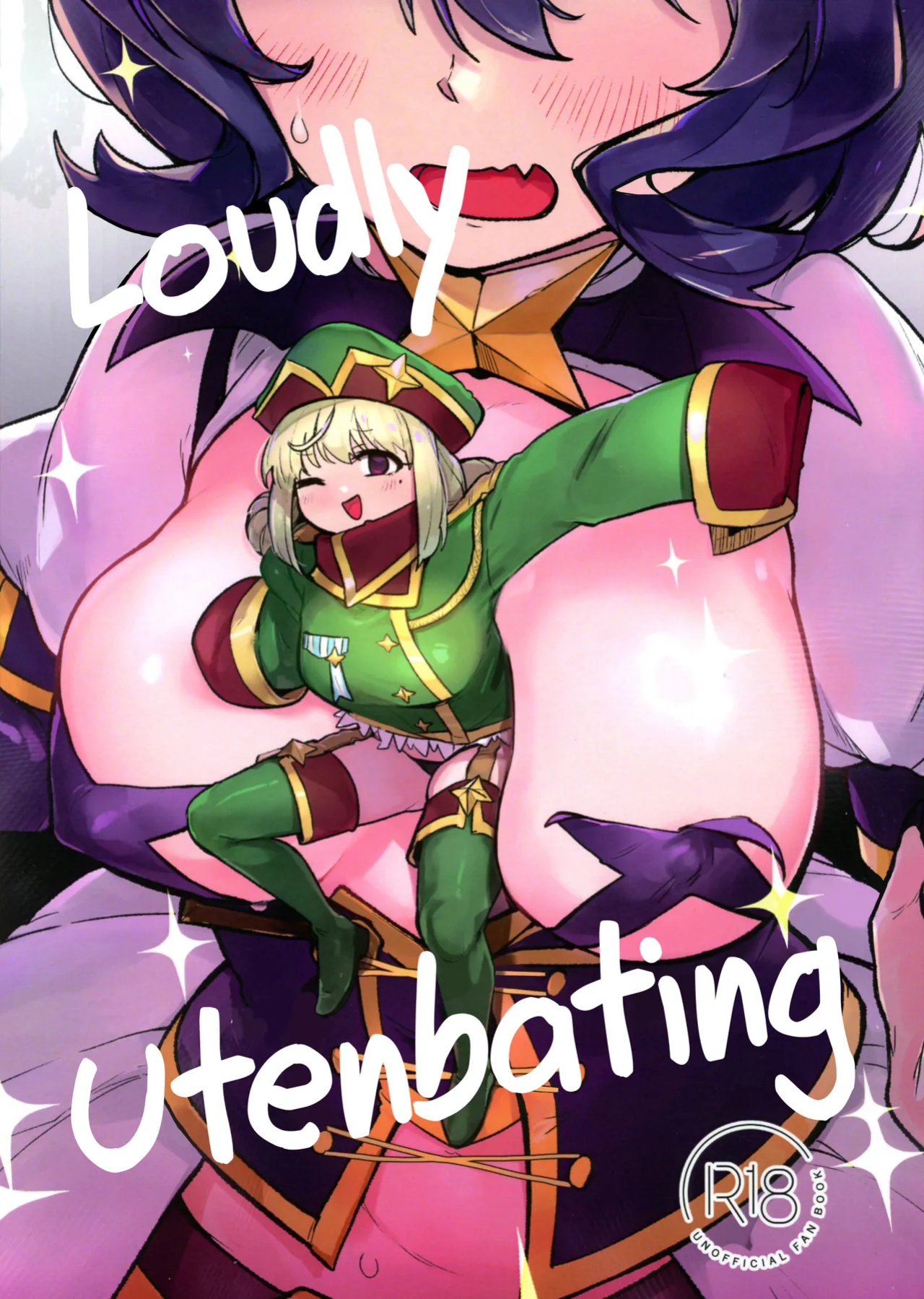 (C104) [Jorinori Nogii (Aimitsu)] Takaraka ni Ute ni ~ | Loudly Utenbating (Mahou Shoujo Ni Akogarete) [Hikari no Kaze]