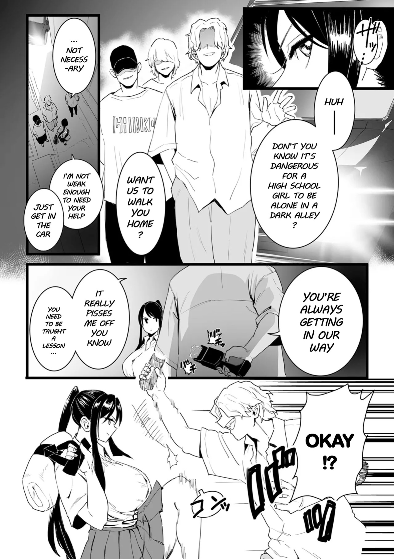 [CHOMA] Shusho Otsu | The Captain's Downfall (COMIC Mesu Dorei Sengen - A chain of nightmares, Six heroines become ME DOREI in front of a big, strong cxxk Ch. 3)
