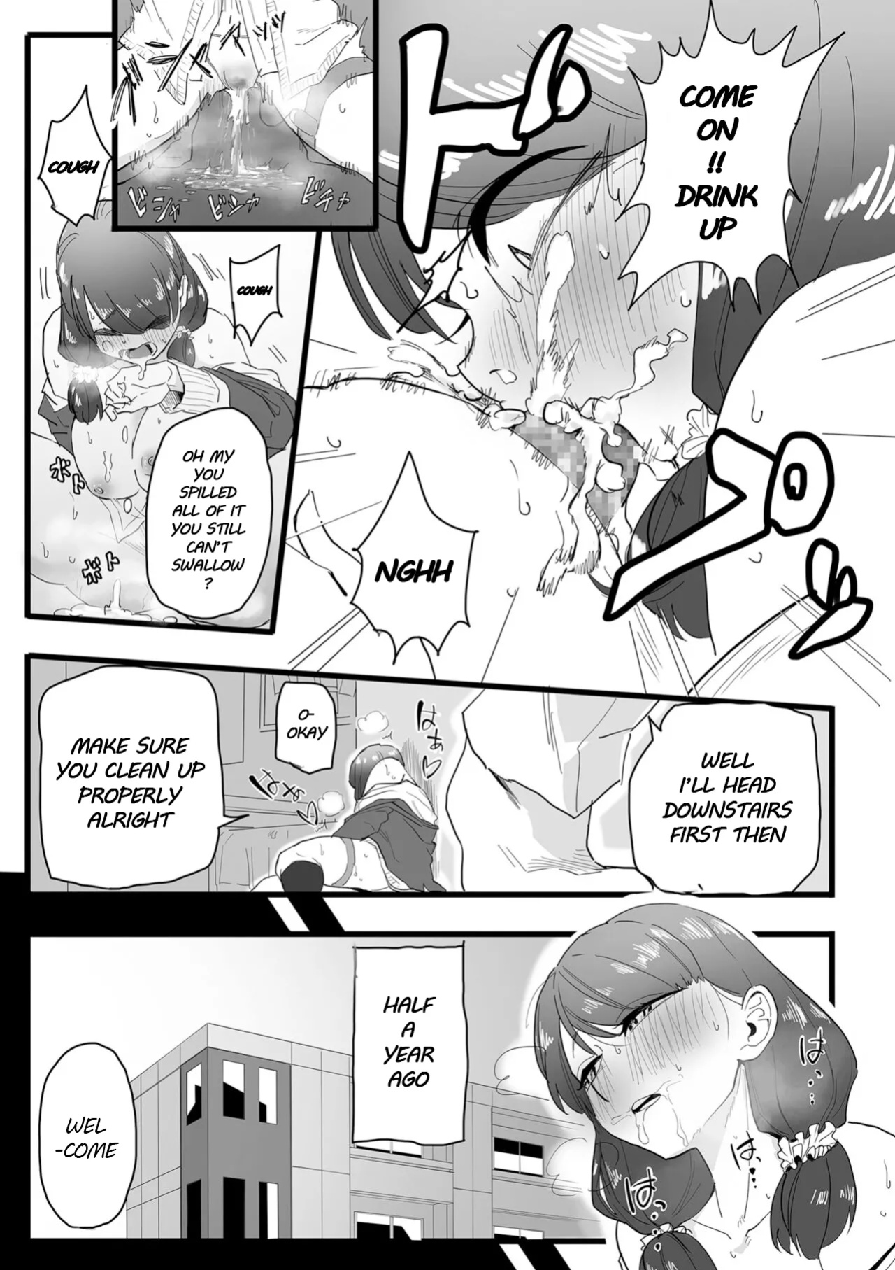 [CHOMA] Mesu-ochi Benkyoukai | Female Domination Study Session (COMIC Mesu Dorei Sengen - A chain of nightmares, Six heroines become ME DOREI in front of a big, strong cxxk Ch. 2)