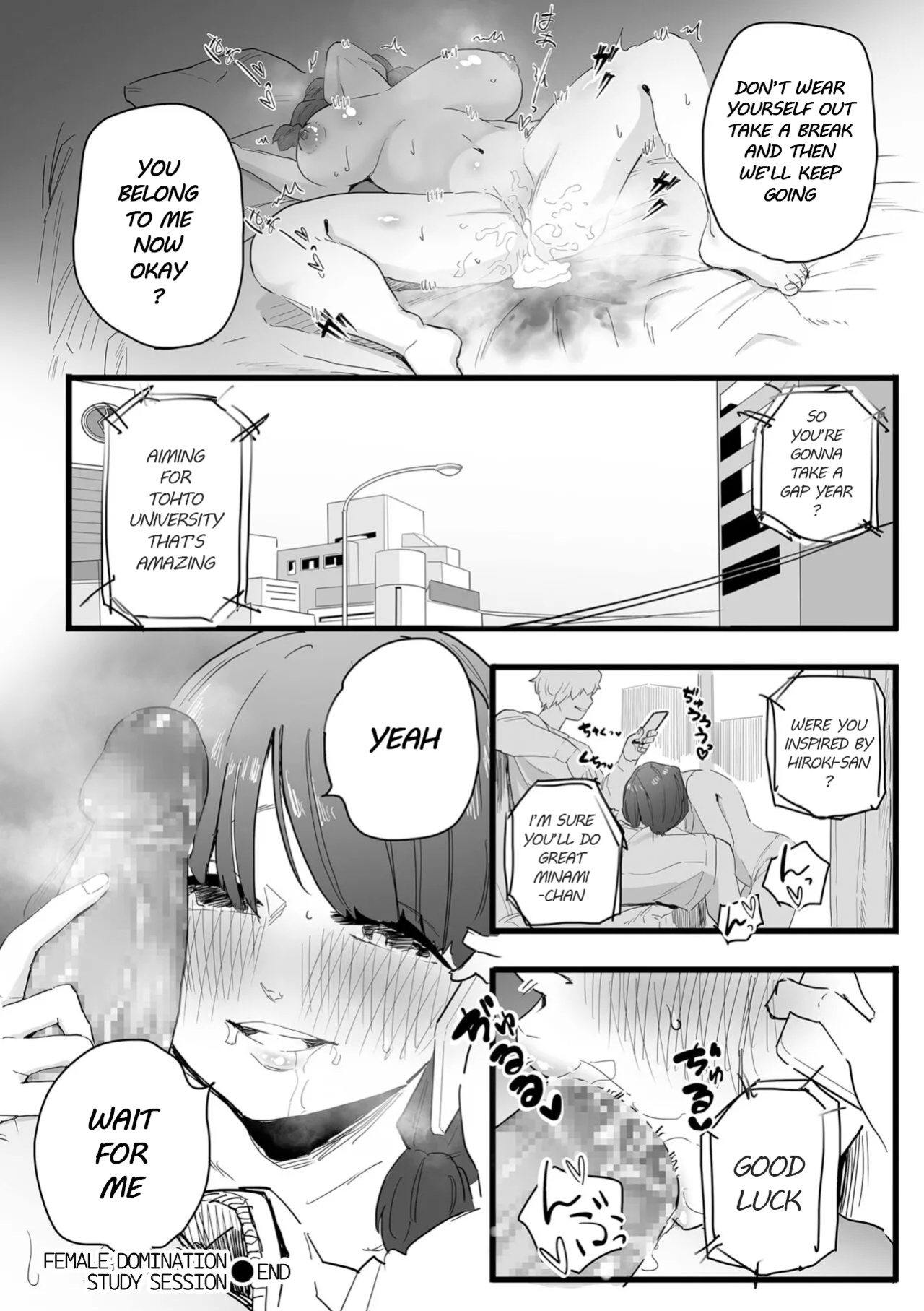 [CHOMA] Mesu-ochi Benkyoukai | Female Domination Study Session (COMIC Mesu Dorei Sengen - A chain of nightmares, Six heroines become ME DOREI in front of a big, strong cxxk Ch. 2)