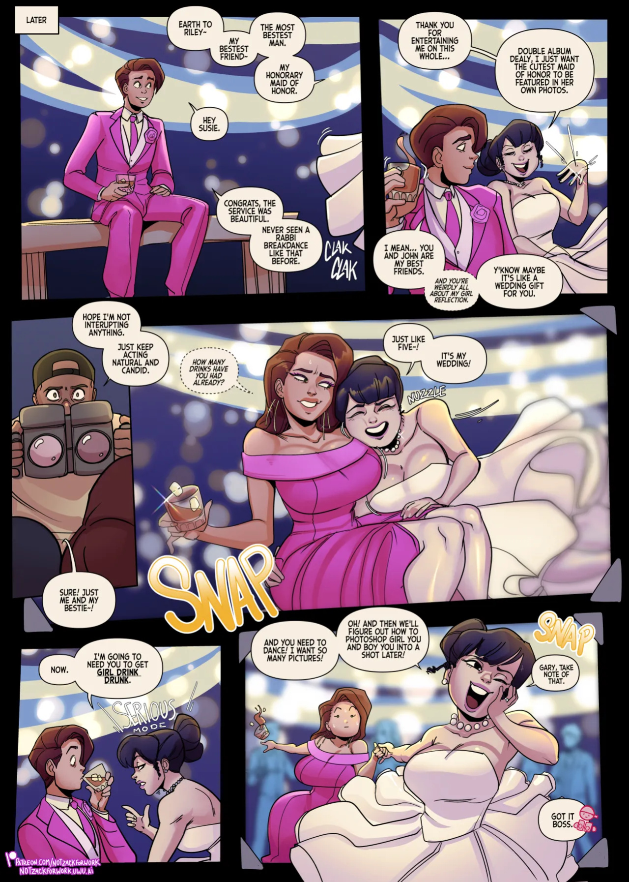 The Girl in My Mirror (complete) [NotZackforwork]