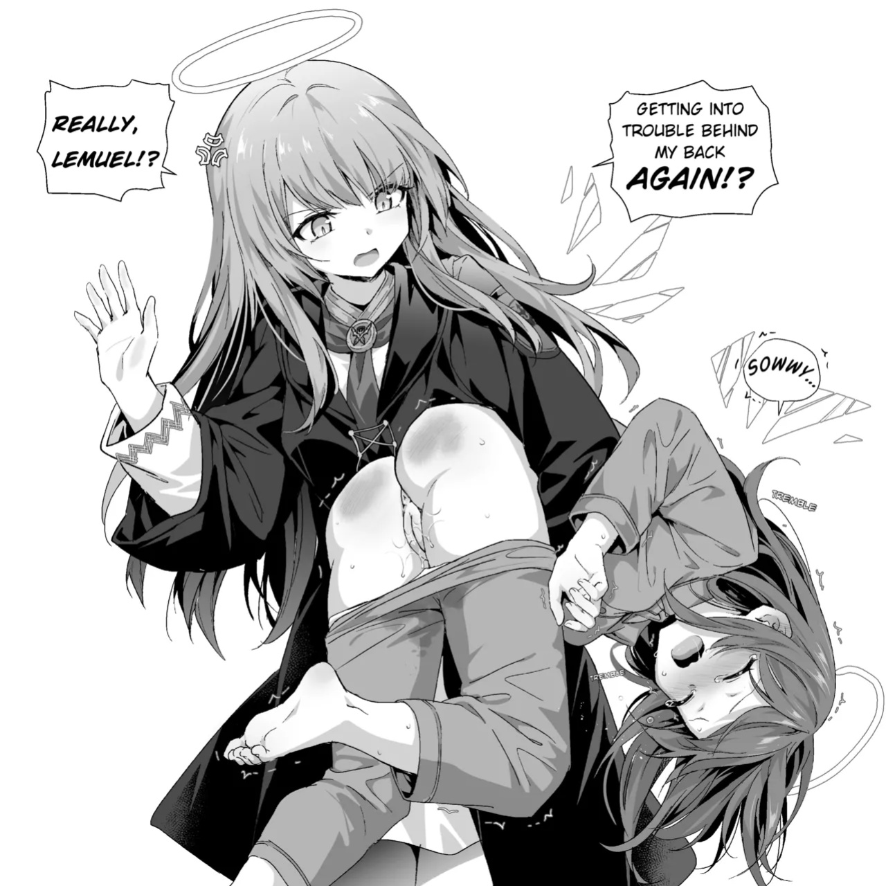 Fiammetta x Exusiai Short Story + Omake + Egg Play
