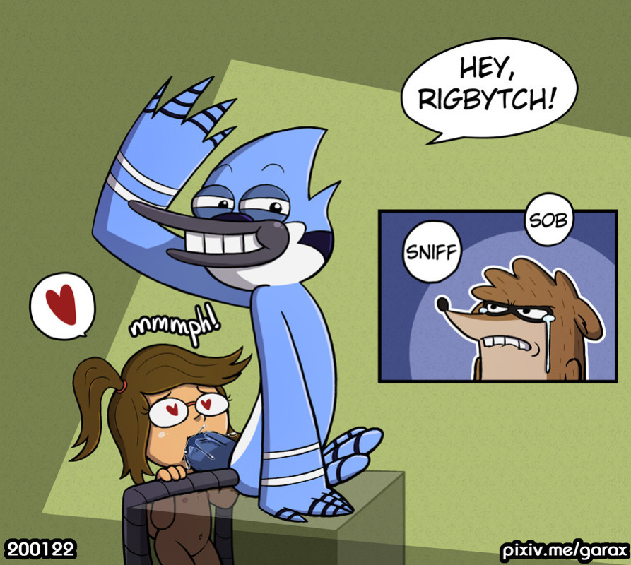 [Garabatoz] Cucking Rigby (Regular Show)
