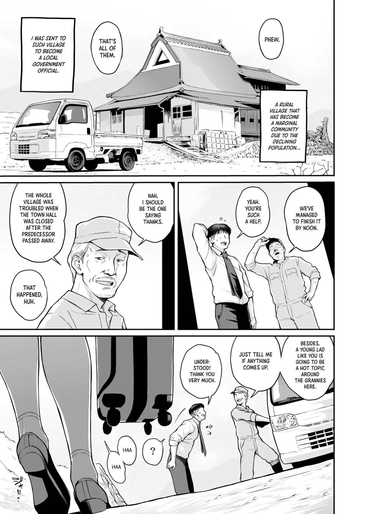 [Butagoya (Kemigawa)] Inaka Seikatsu Kozukuri Ganbou JK Tsuki Bukken [DKKMD Translations]