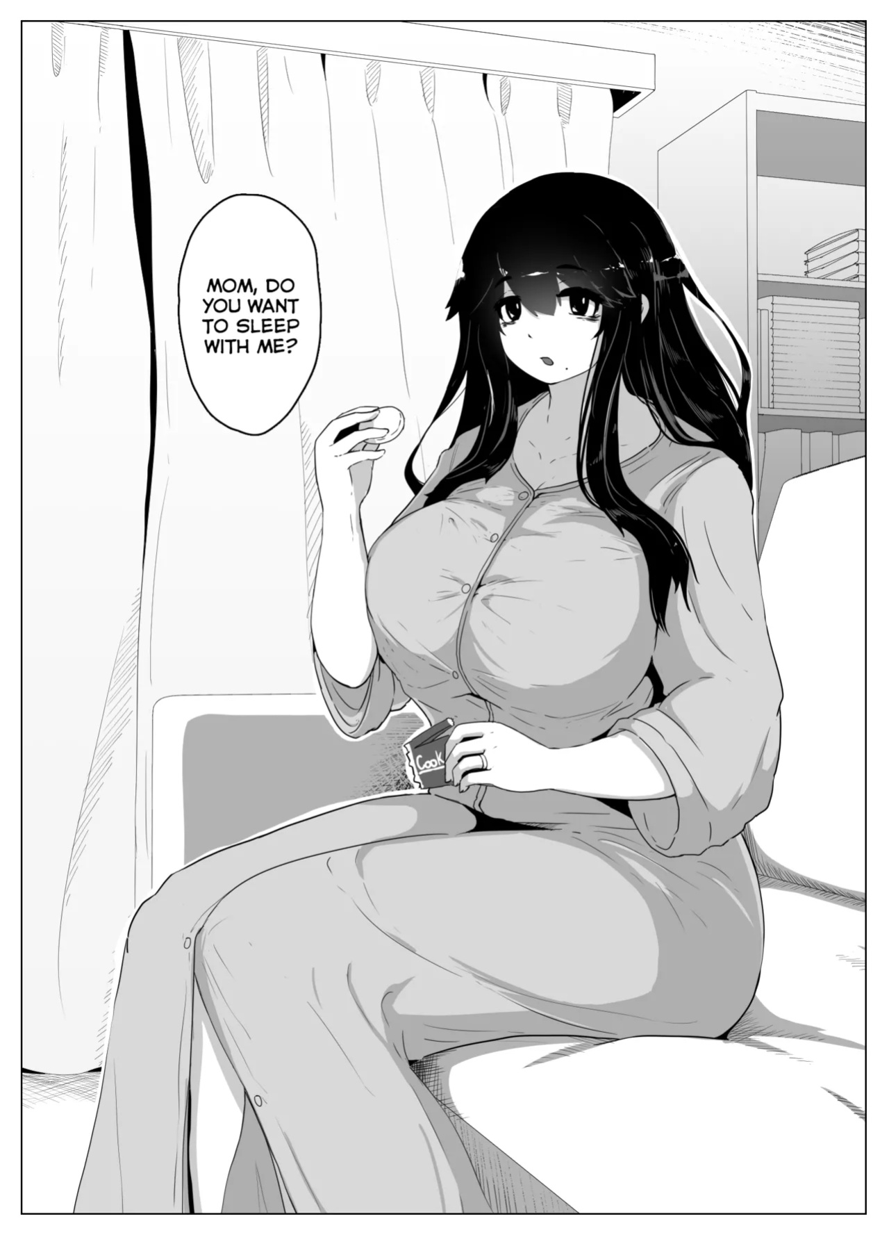 [hahayamoya (moya)] Oyasumi, Okaa-san I | Good Night, Mom I [MisterNoOne]