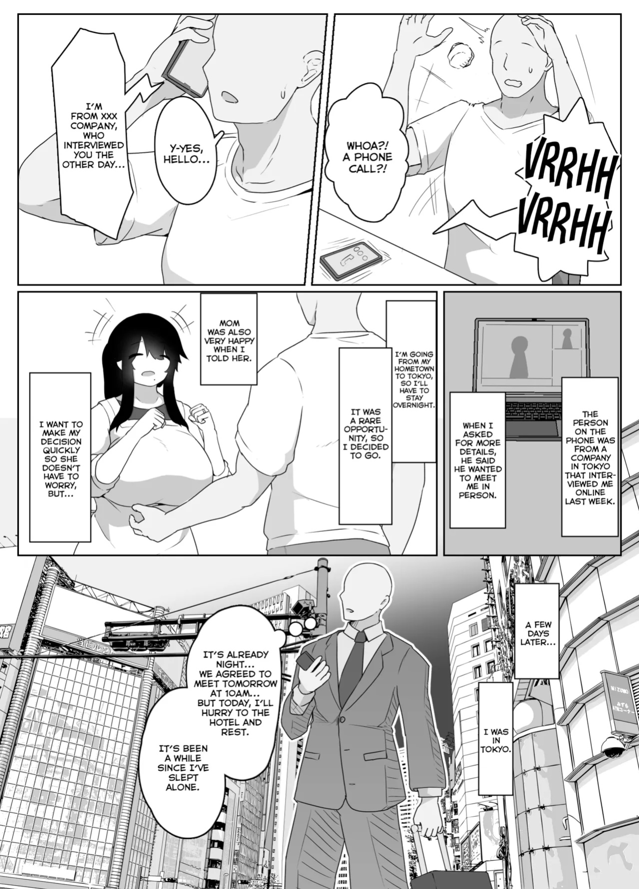 [hahayamoya (moya)] Oyasumi, Okaa-san I | Good Night, Mom I [MisterNoOne]