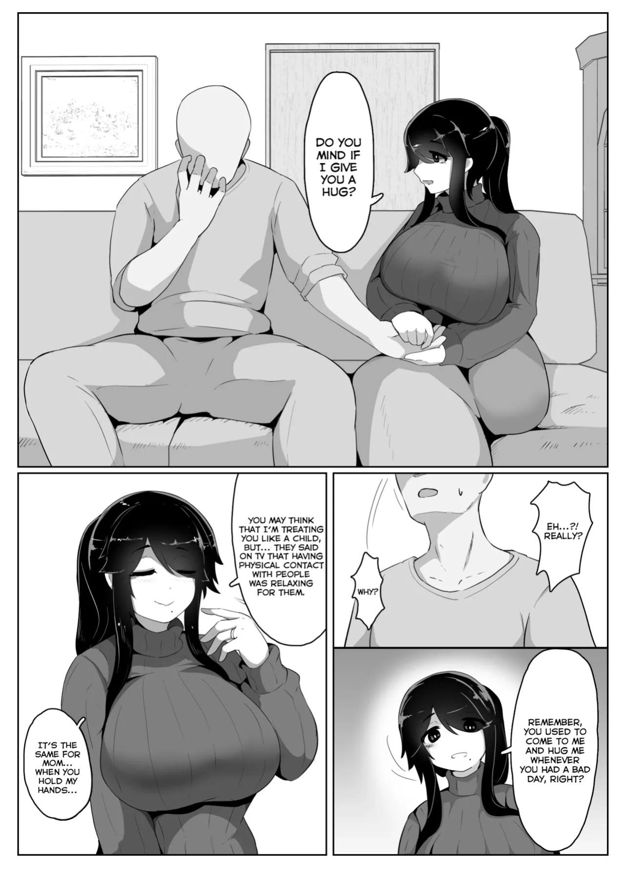 [hahayamoya (moya)] Oyasumi, Okaa-san I | Good Night, Mom I [MisterNoOne]