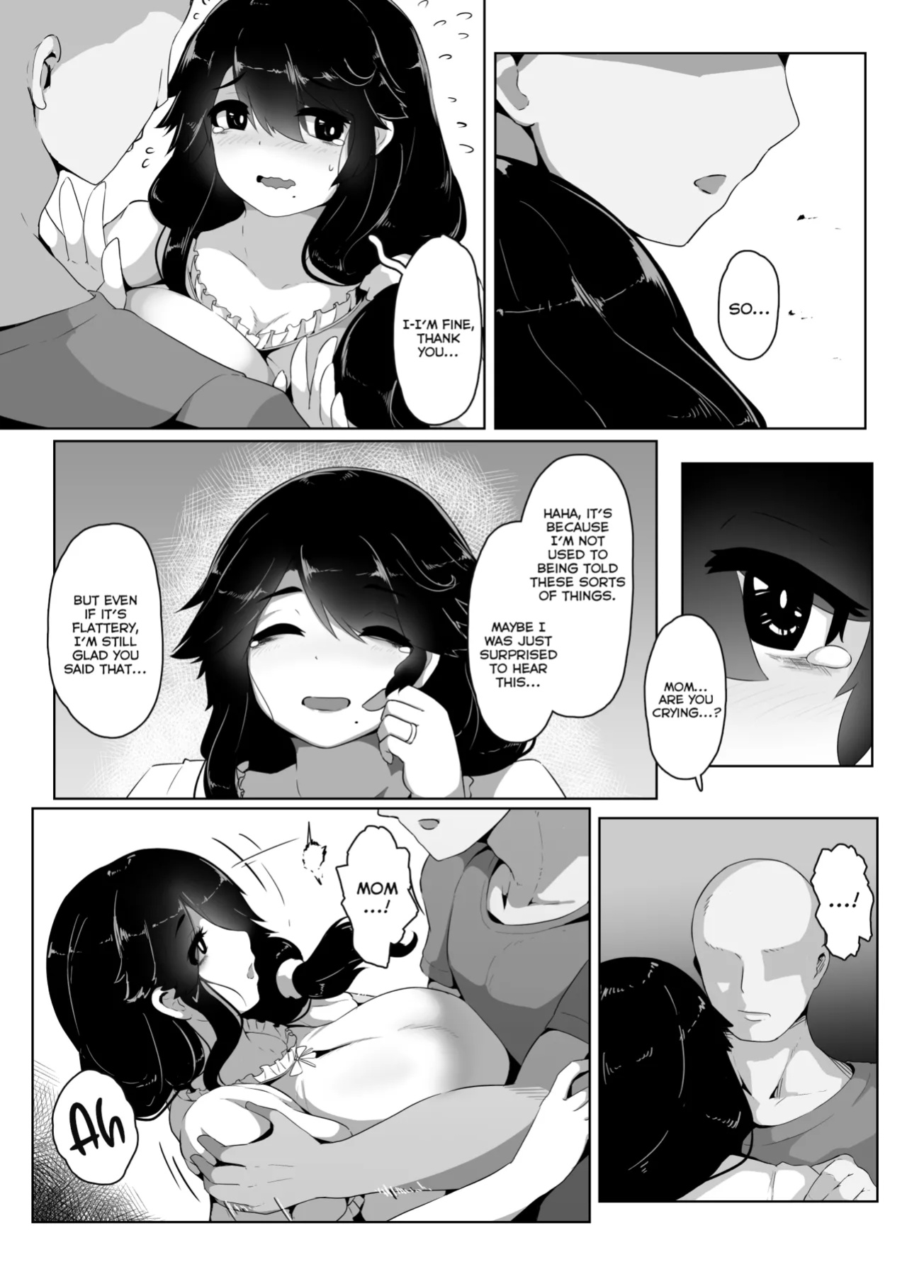 [hahayamoya (moya)] Oyasumi, Okaa-san I | Good Night, Mom I [MisterNoOne]