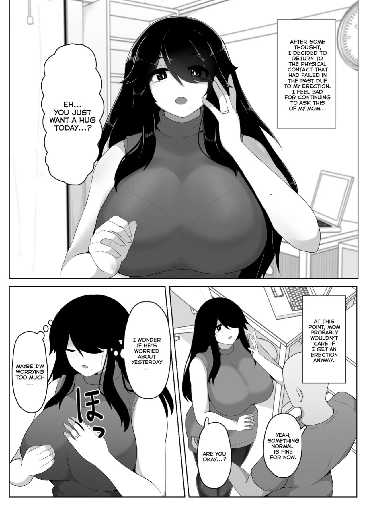 [hahayamoya (moya)] Oyasumi, Okaa-san I | Good Night, Mom I [MisterNoOne]