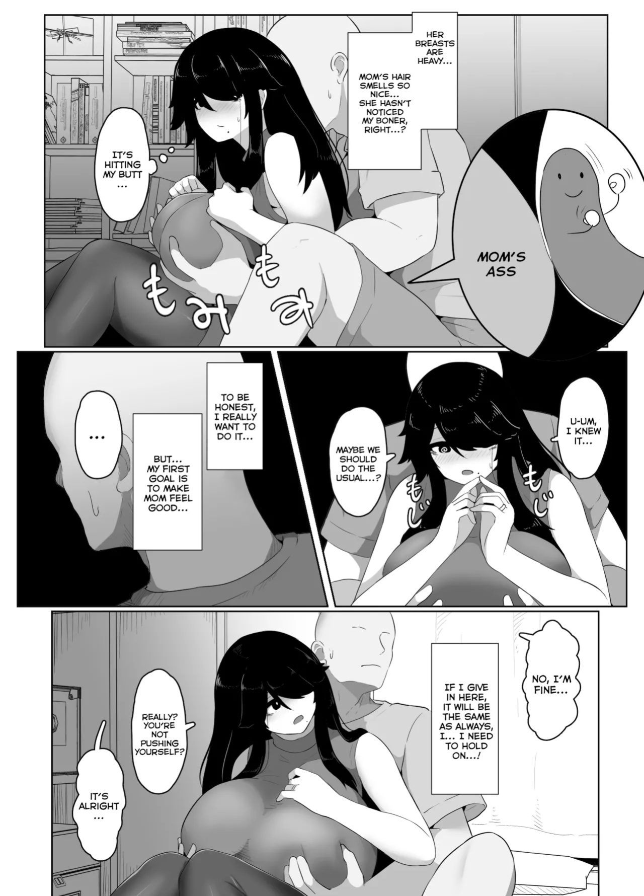 [hahayamoya (moya)] Oyasumi, Okaa-san I | Good Night, Mom I [MisterNoOne]