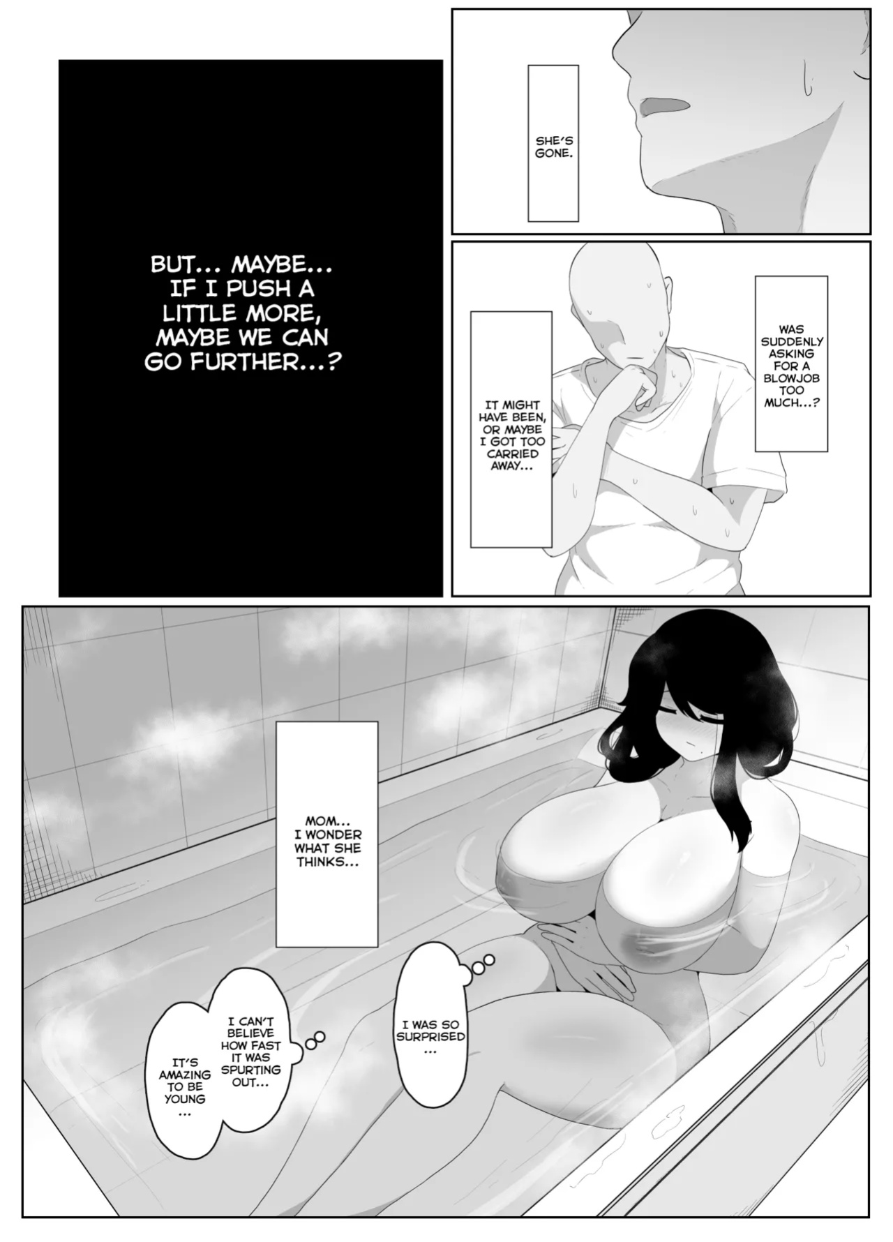 [hahayamoya (moya)] Oyasumi, Okaa-san I | Good Night, Mom I [MisterNoOne]