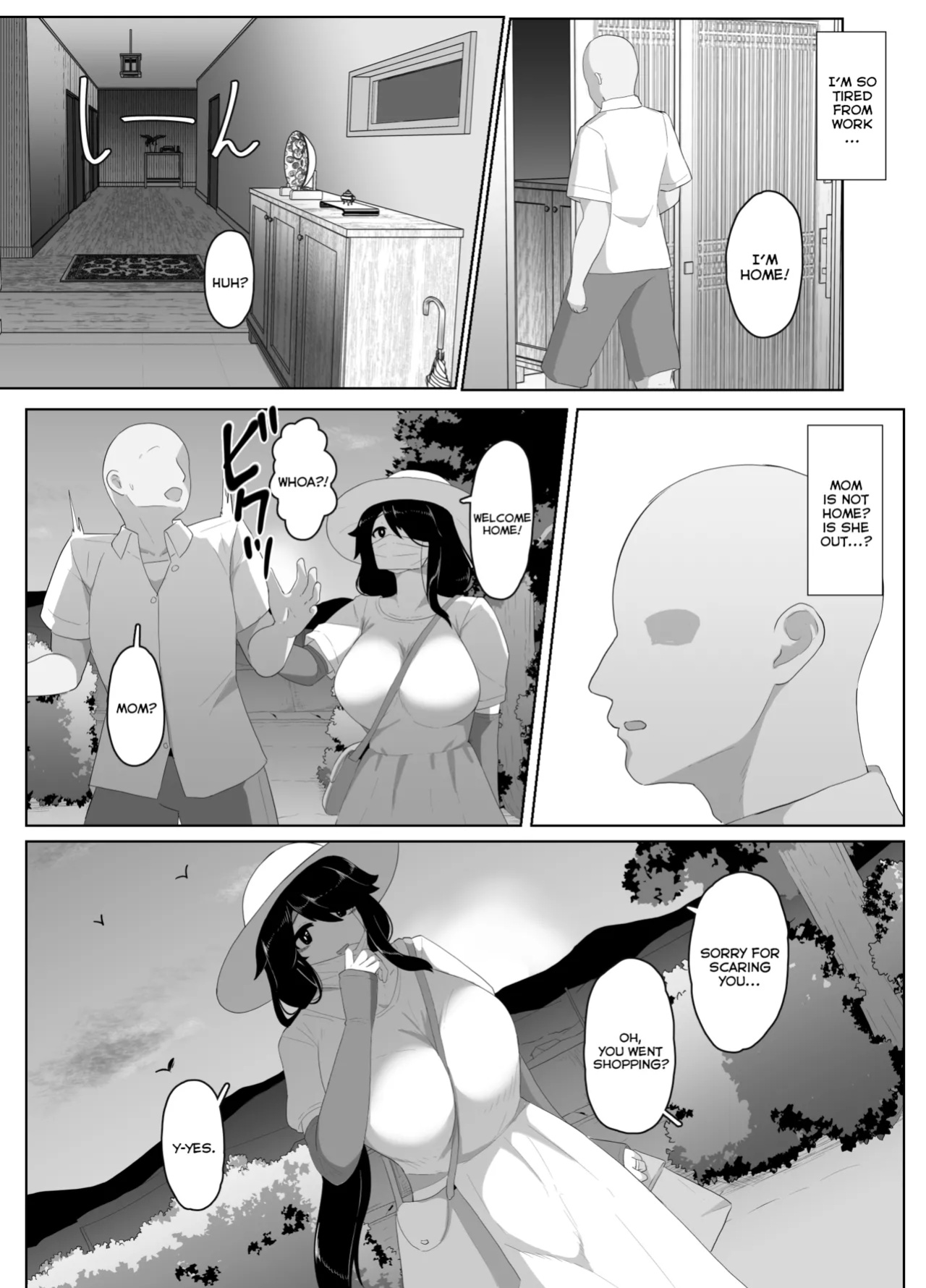 [hahayamoya (moya)] Oyasumi, Okaa-san I | Good Night, Mom I [MisterNoOne]