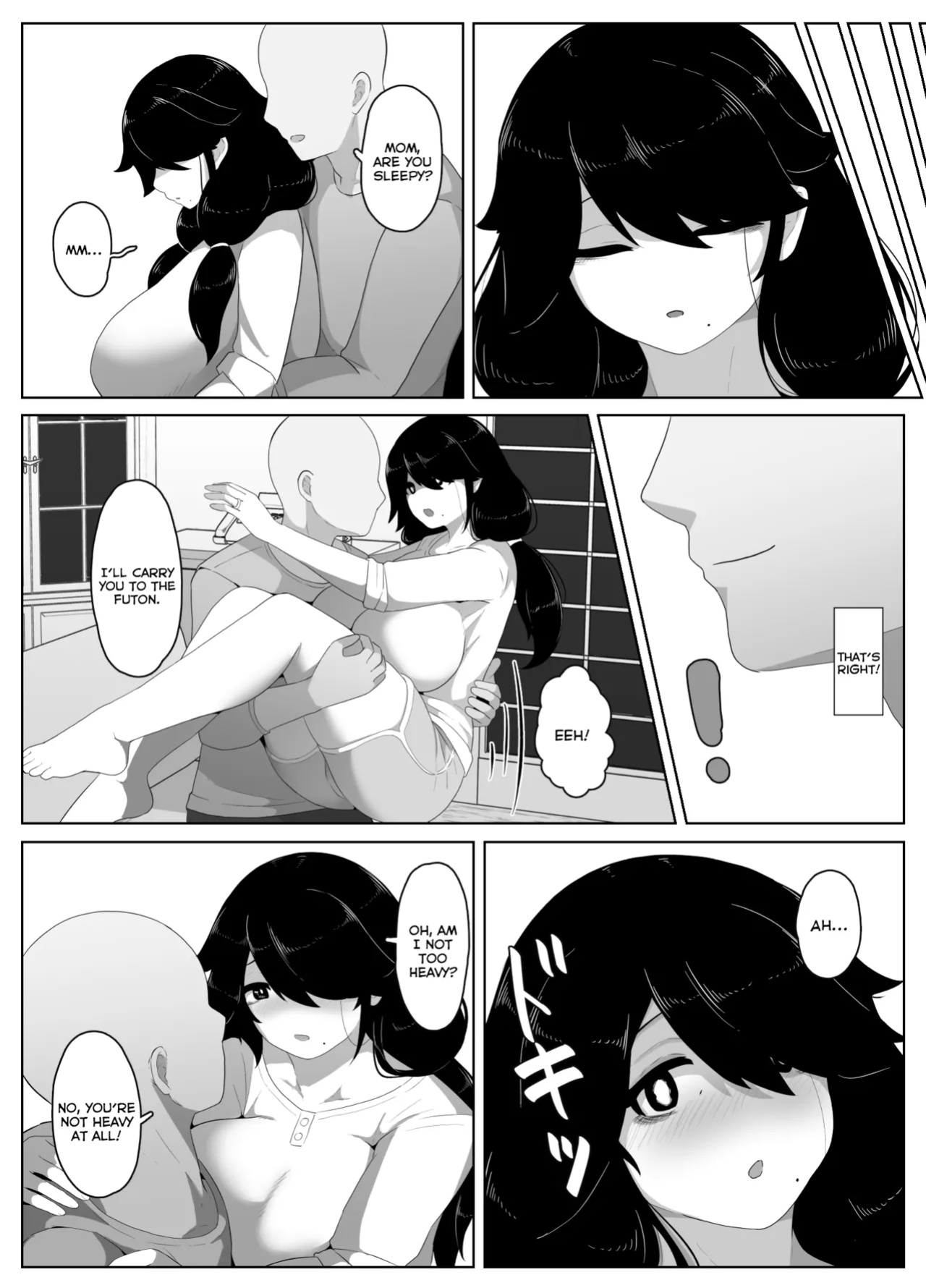 [hahayamoya (moya)] Oyasumi, Okaa-san I | Good Night, Mom I [MisterNoOne]