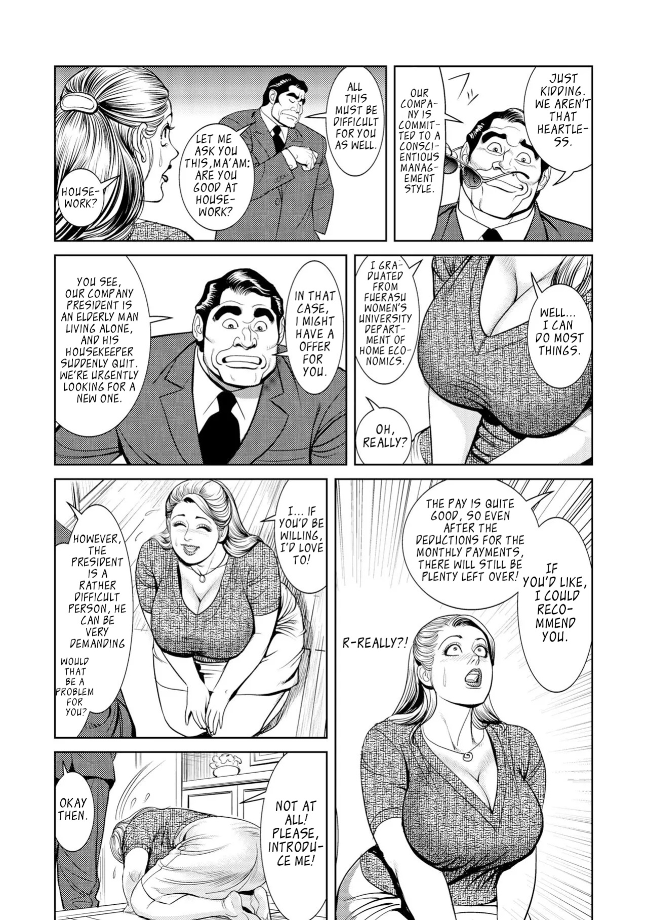 [Senor Daietsu] Teitou bai fujin niku omocha | Indenture to Indecency [HentaiLLC]