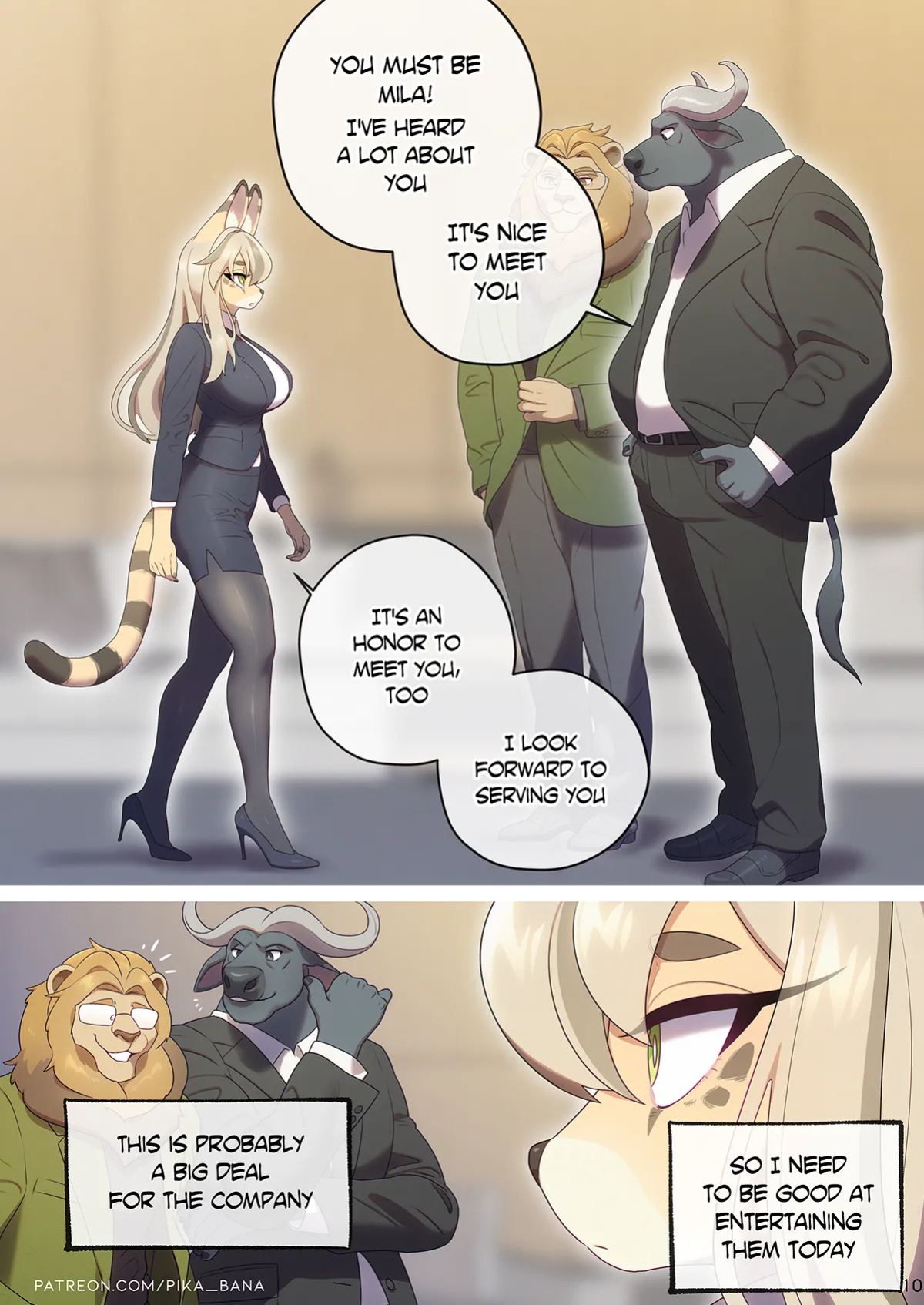 [Strong Bana] The Sexretary's Work + The Sexret Elevator