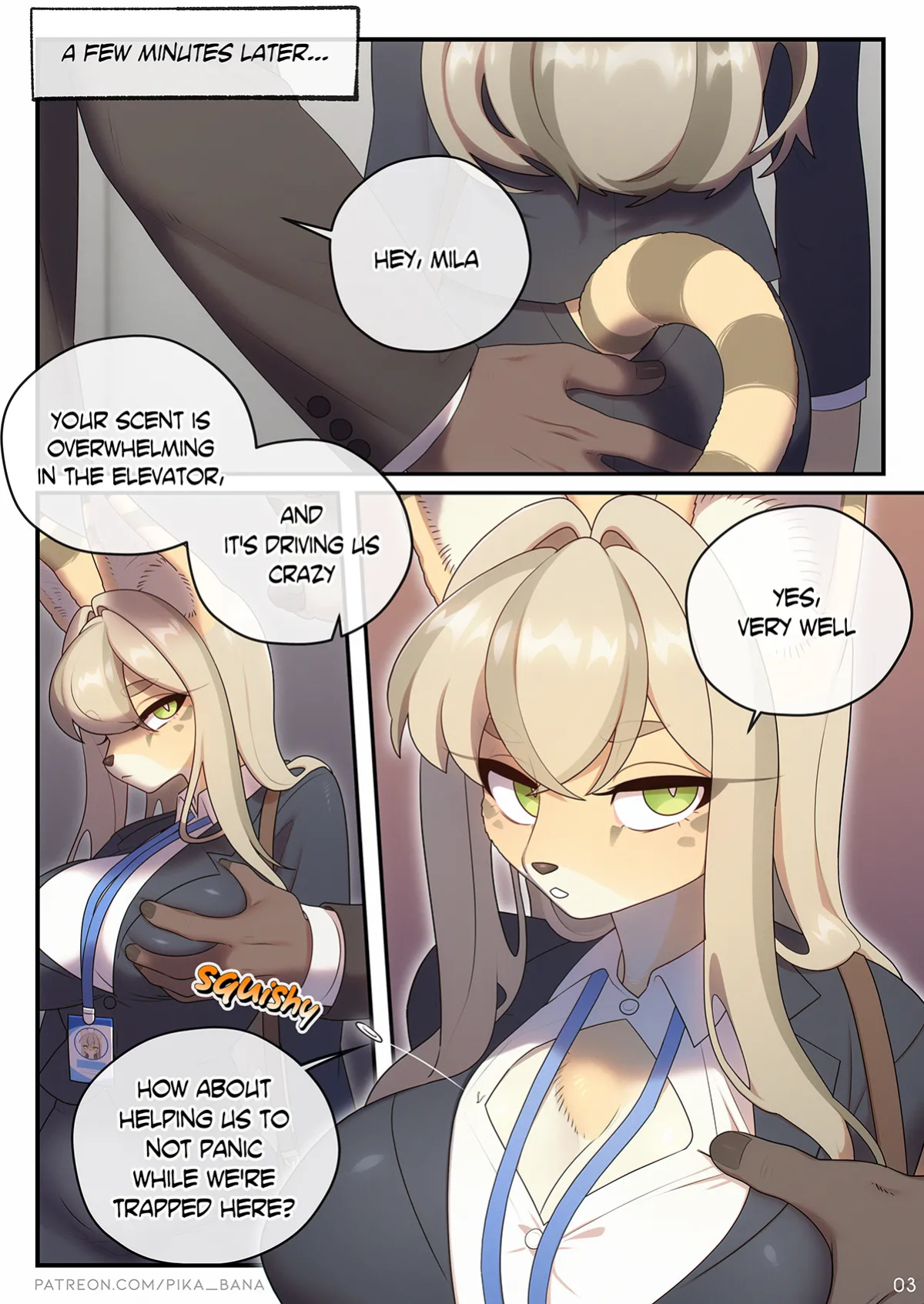 [Strong Bana] The Sexretary's Work + The Sexret Elevator