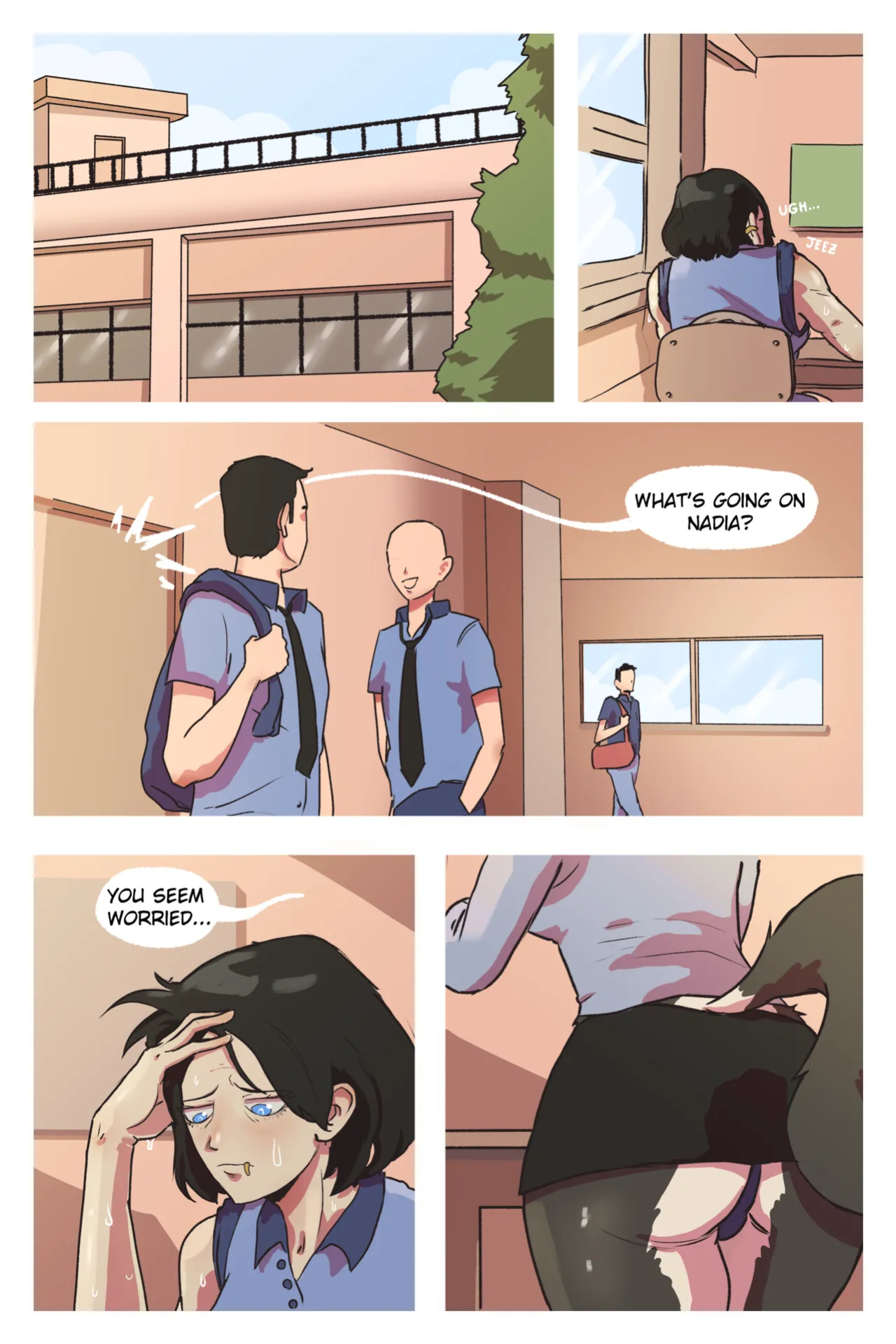 Warm Education! Nadia Please Don't Lose Your Mental!
