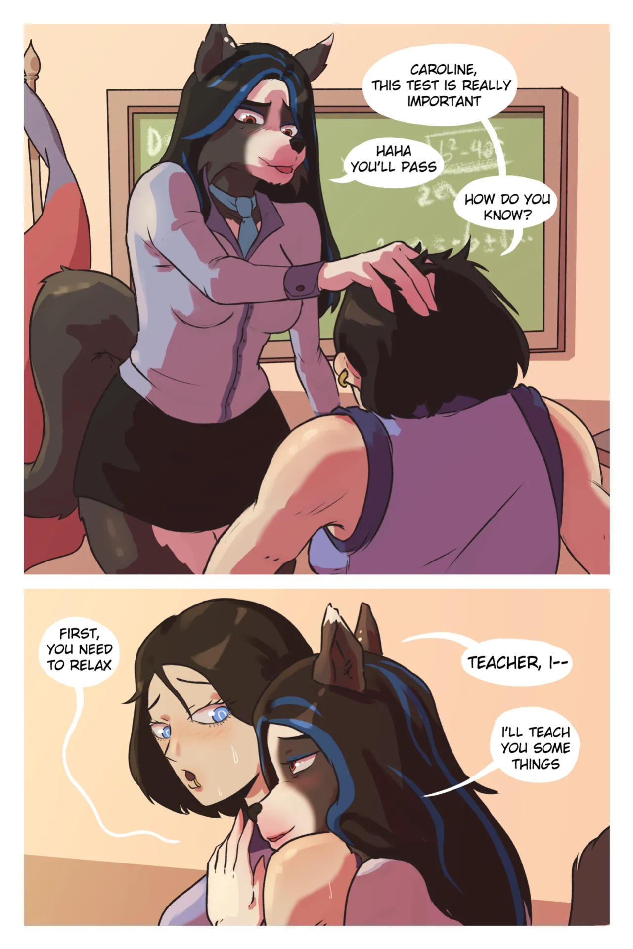 Warm Education! Nadia Please Don't Lose Your Mental!