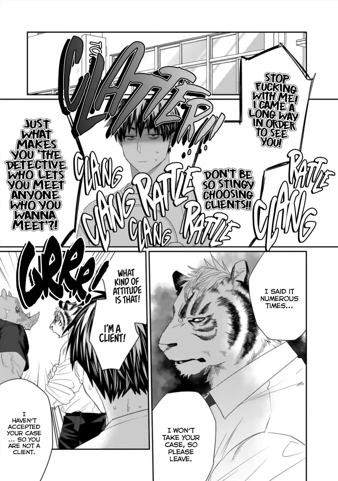 [KUROI Yodaka] Torano Tantei Jimusho e Youkoso | Welcome to the Torano Detective Agency Ch.1-10 [Copyright Infringement Scans]
