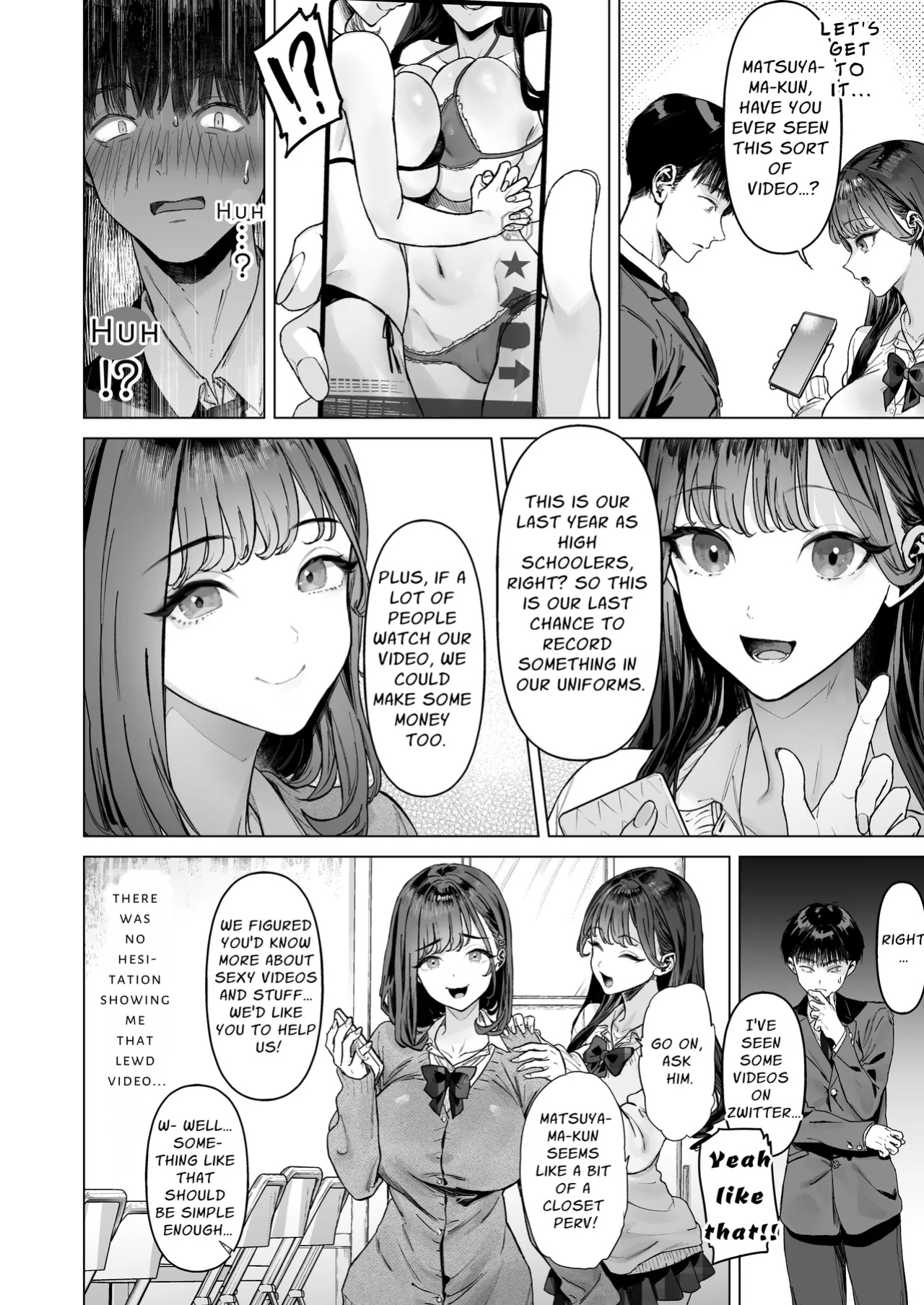 [Shiroganean (Aomizuan, Ohkami Ryosuke)] S-kyuu Joshi-tachi to Ecchi na Douga o Toru Koto ni Natta Boku | I Am To Record A Video With Two Sadistic Women [Penguin Piper]