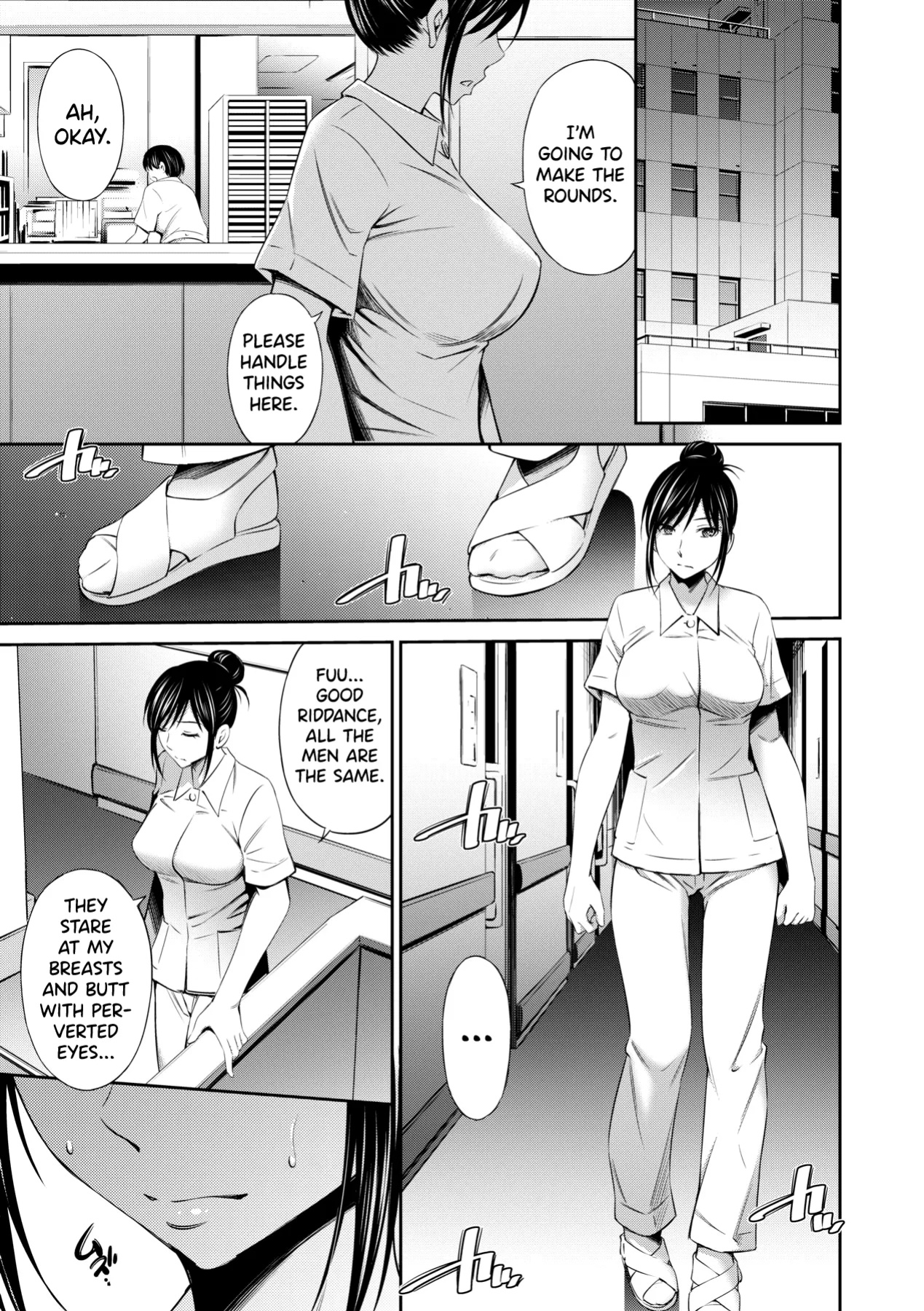 [Sabashi Renya] Hataraku Kangoshi no Sei Jijou [biribiri]