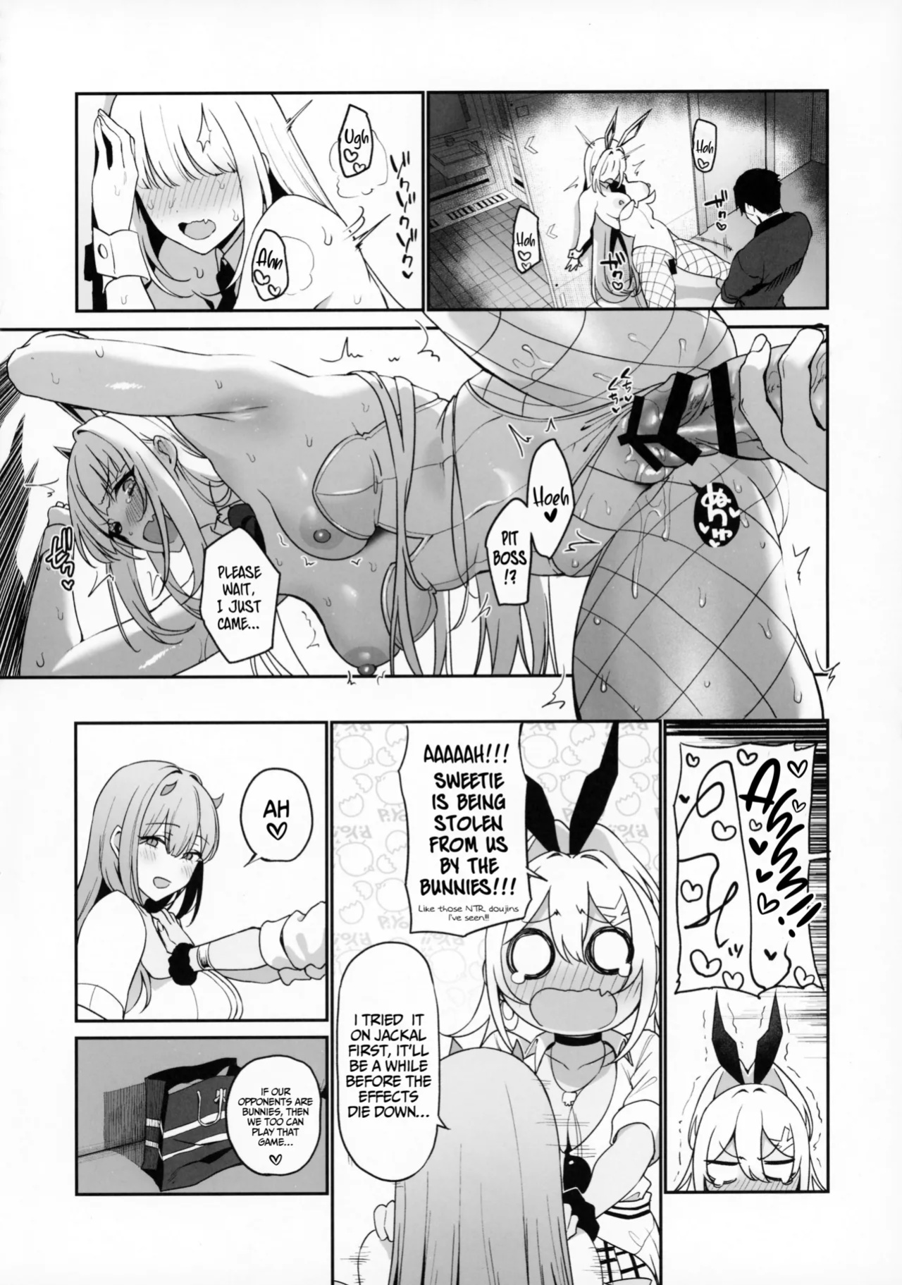(C105) [Ikihaji Hummingbird (Amano Don)] BUNNIES SHOWDOWN (Goddess of Victory: Nikke) [Hornypanas]