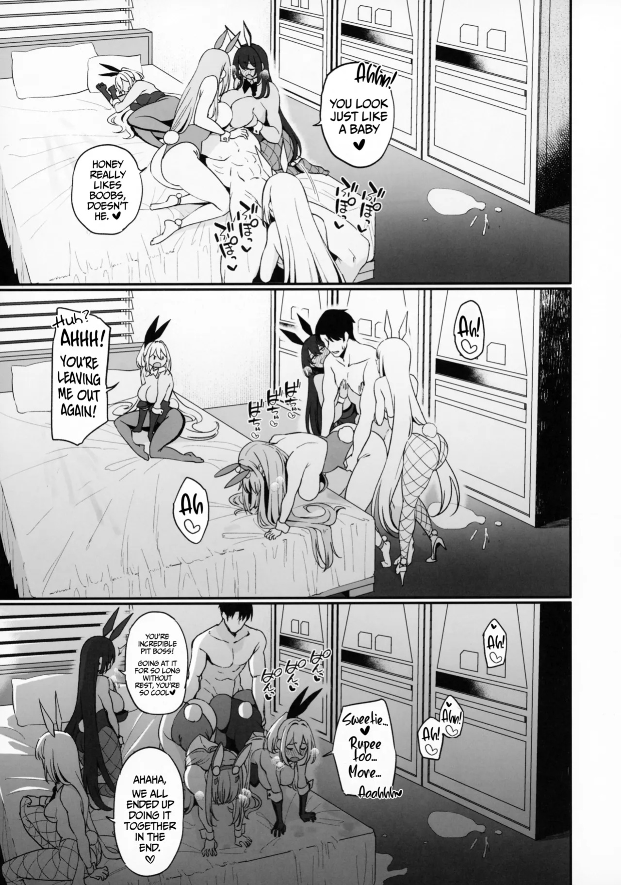 (C105) [Ikihaji Hummingbird (Amano Don)] BUNNIES SHOWDOWN (Goddess of Victory: Nikke) [Hornypanas]