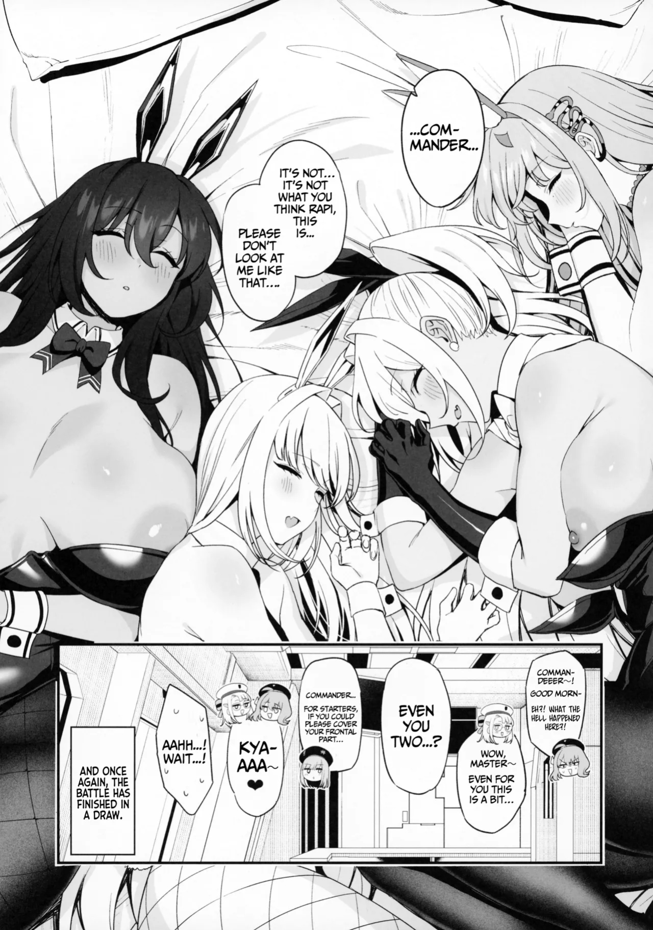 (C105) [Ikihaji Hummingbird (Amano Don)] BUNNIES SHOWDOWN (Goddess of Victory: Nikke) [Hornypanas]