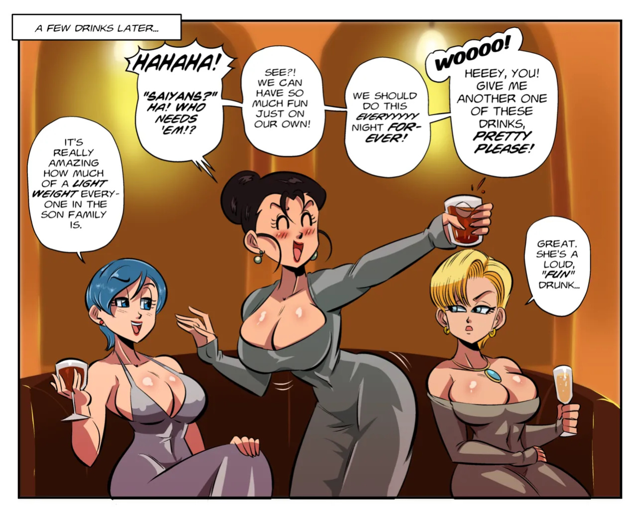 [FunsexyDB] Girls Night Out (Dragon Ball Super)