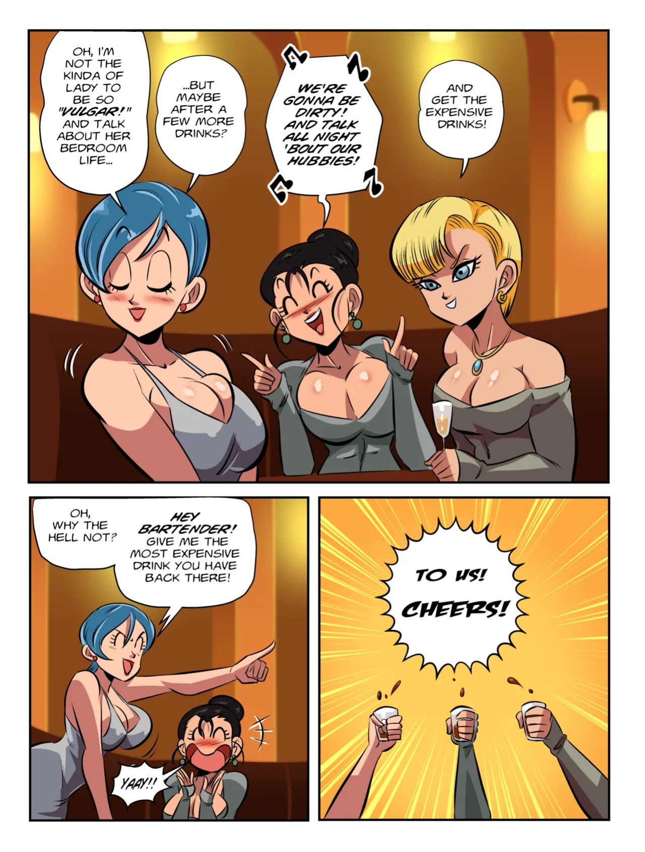 [FunsexyDB] Girls Night Out (Dragon Ball Super)