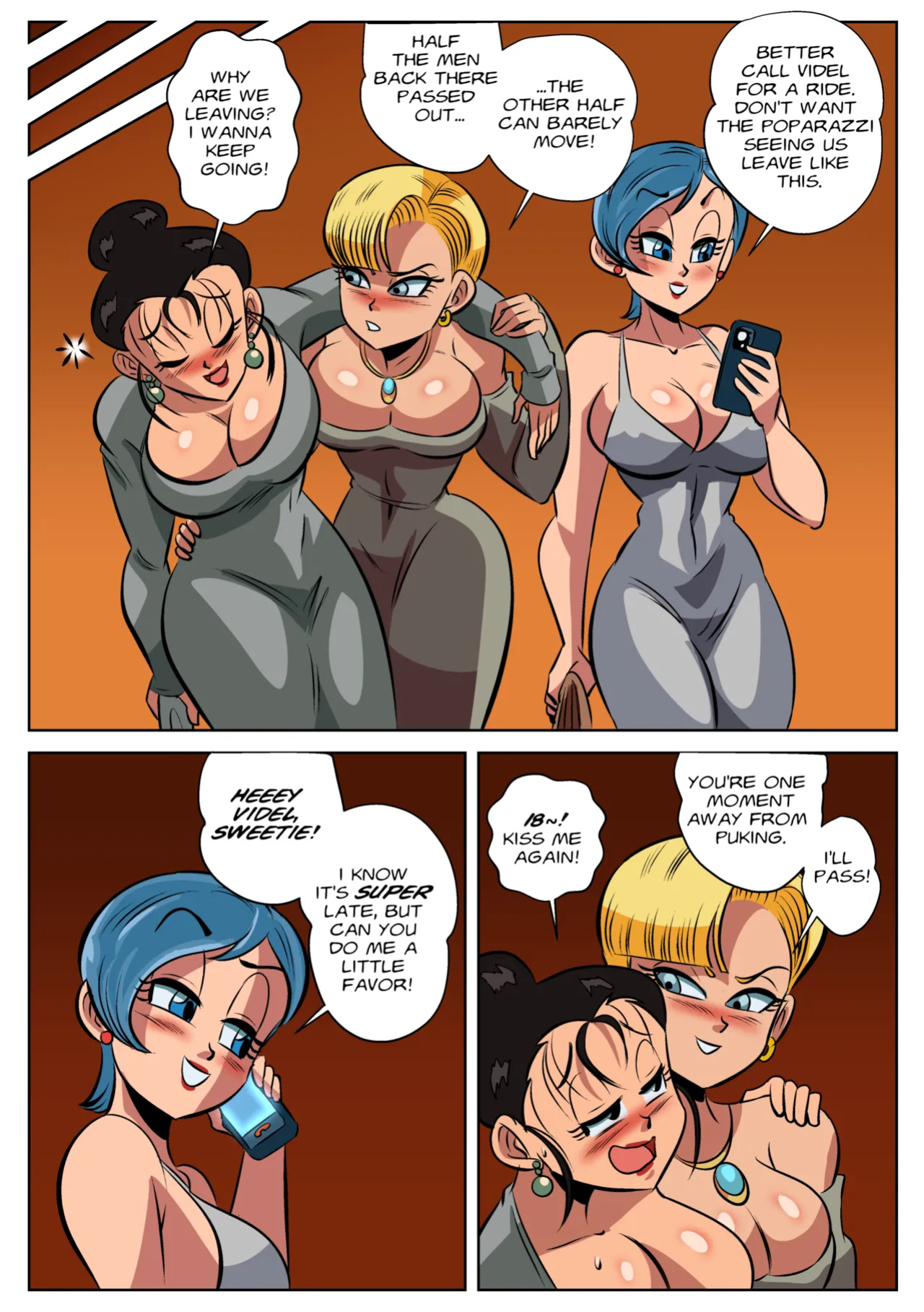 [FunsexyDB] Girls Night Out (Dragon Ball Super)