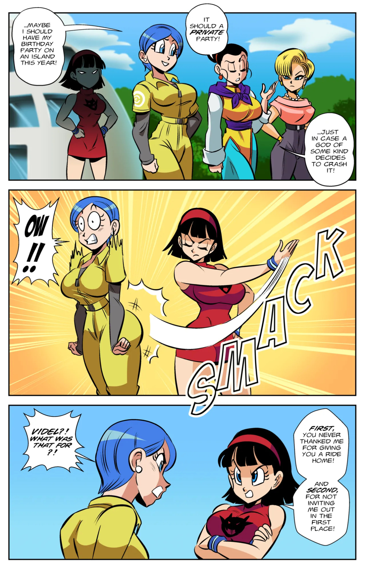 [FunsexyDB] Girls Night Out (Dragon Ball Super)
