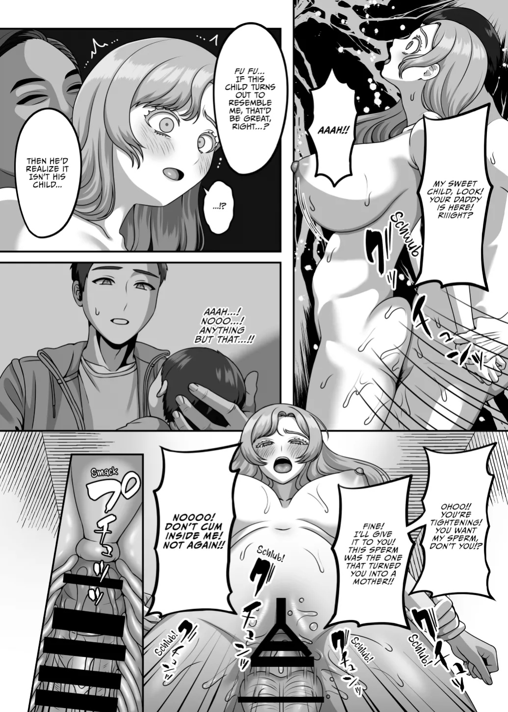 [GABUGABU (GABURI)] Otto no Tame no Ranshi o Tanin no Seishi ni Ubawaremashita [Vivid Rabbit Translation]