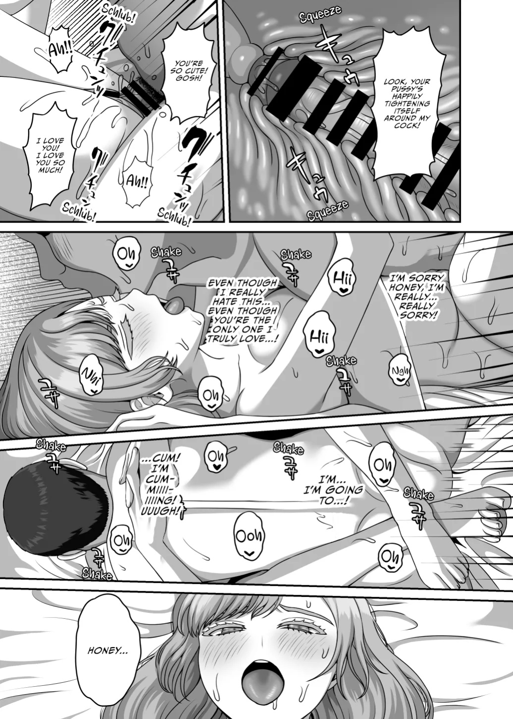 [GABUGABU (GABURI)] Otto no Tame no Ranshi o Tanin no Seishi ni Ubawaremashita [Vivid Rabbit Translation]
