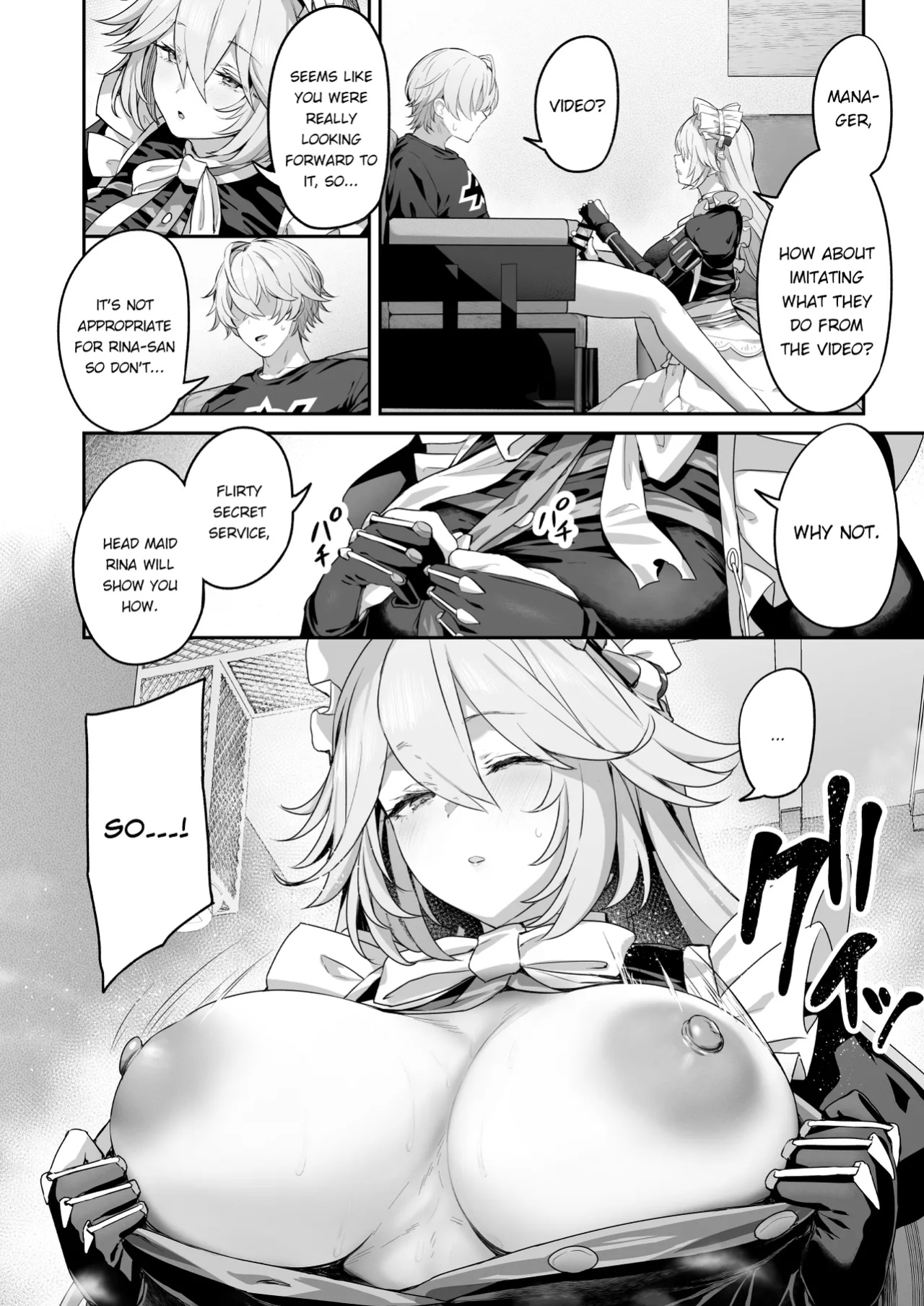 [Horumon Curry (Tobimura)] Maid-chou Rina no Tokubetsu Ura Service (Zenless Zone Zero)