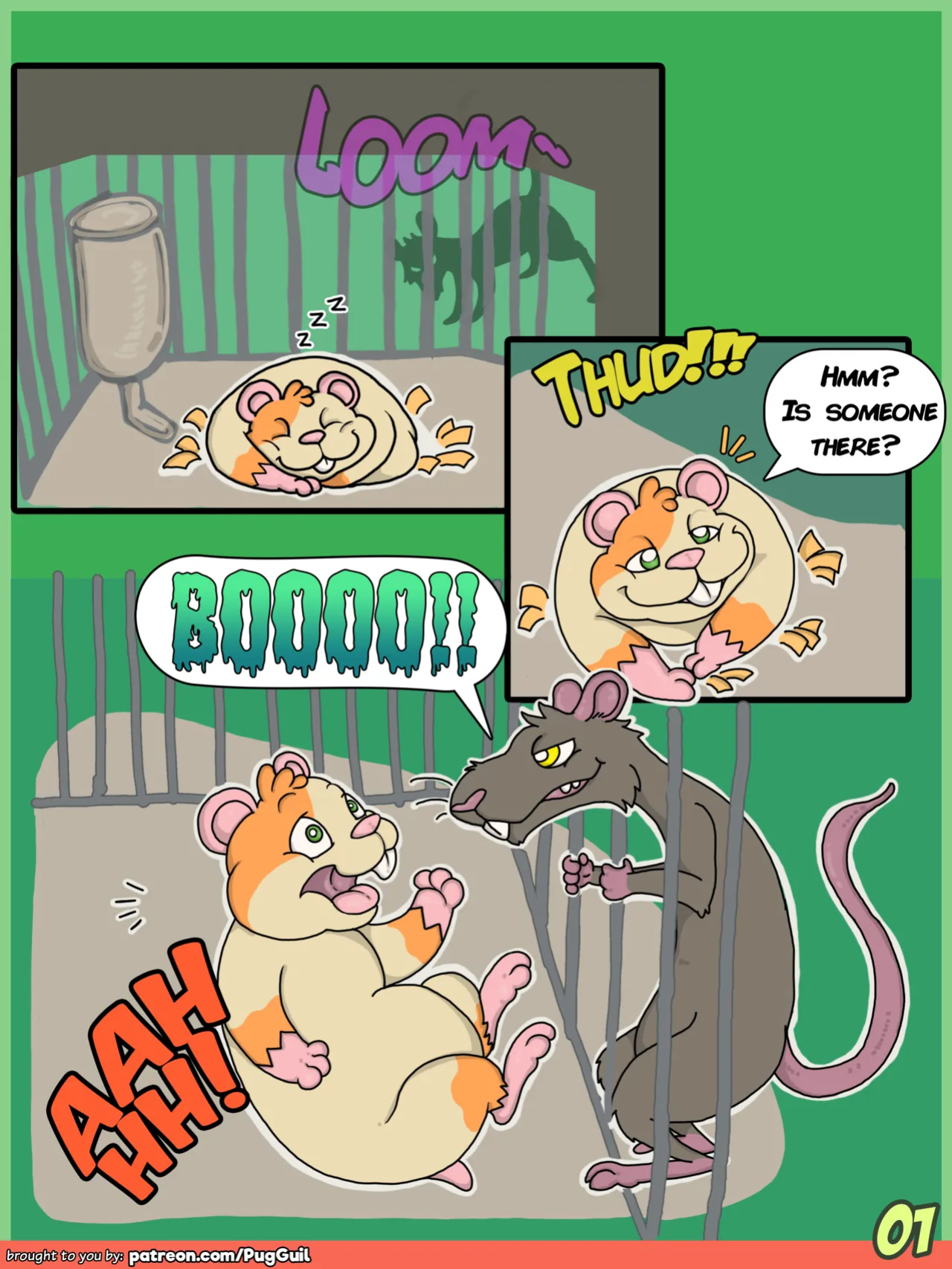 [PugGuil] Caged!!