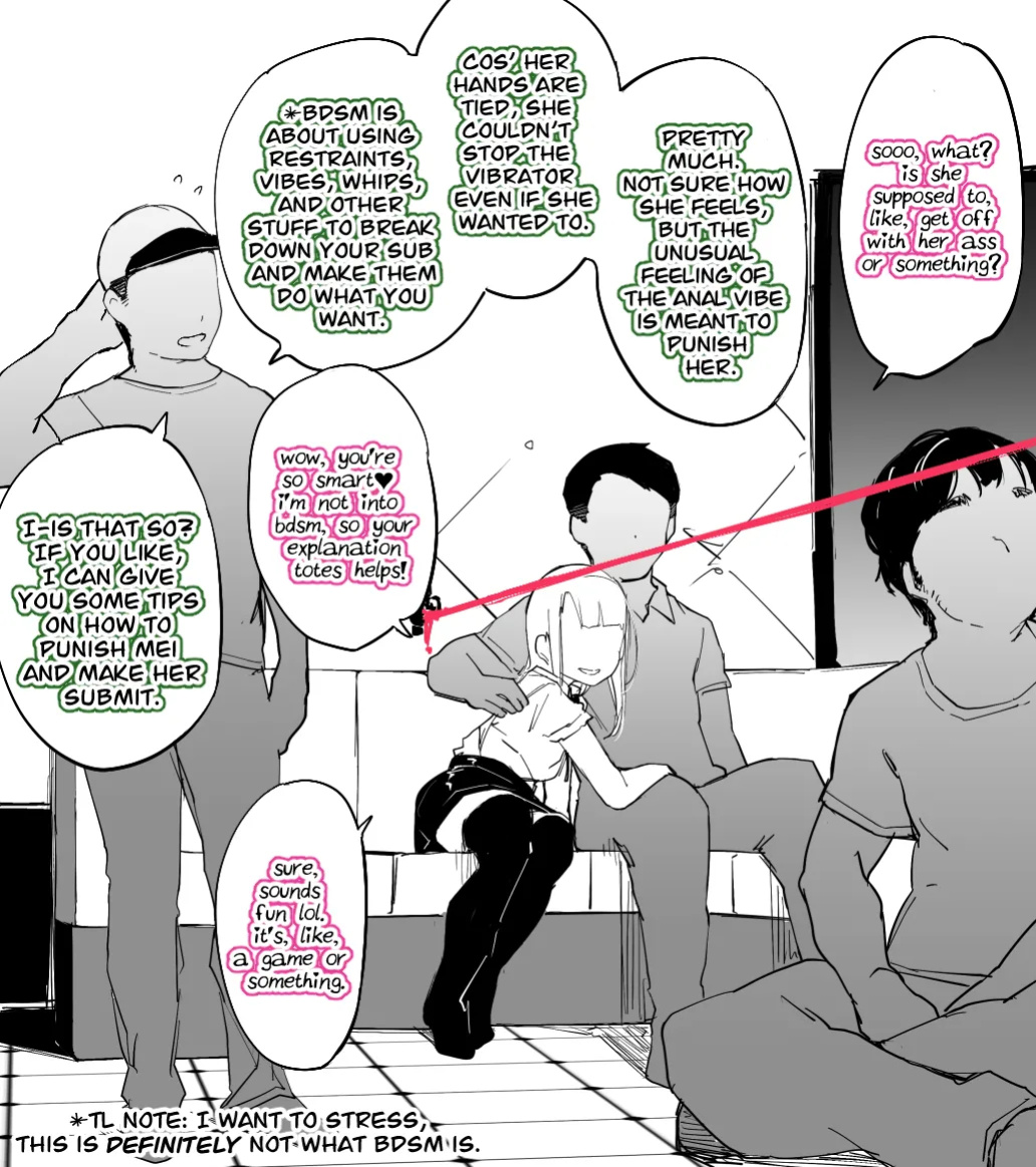[ura_macoto] Subbing in (Masochist public crotch rope punishment)