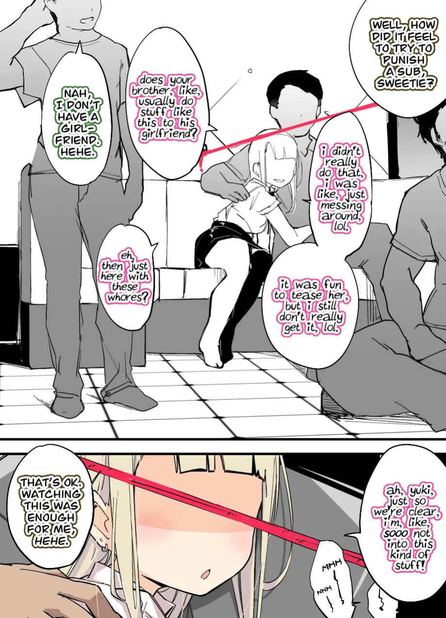 [ura_macoto] Subbing in (Masochist public crotch rope punishment)