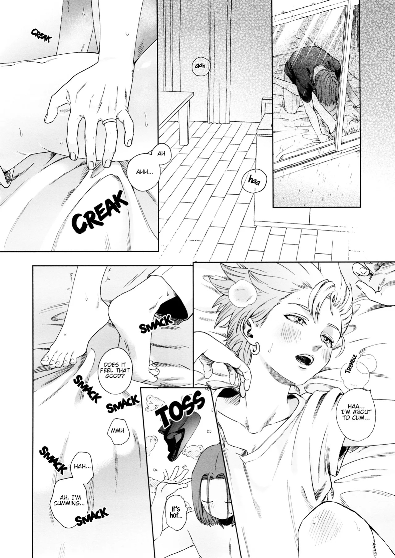 [Ojisan no saifu (Itoshi)] Rain and Sweat (Dragon Quest XI)