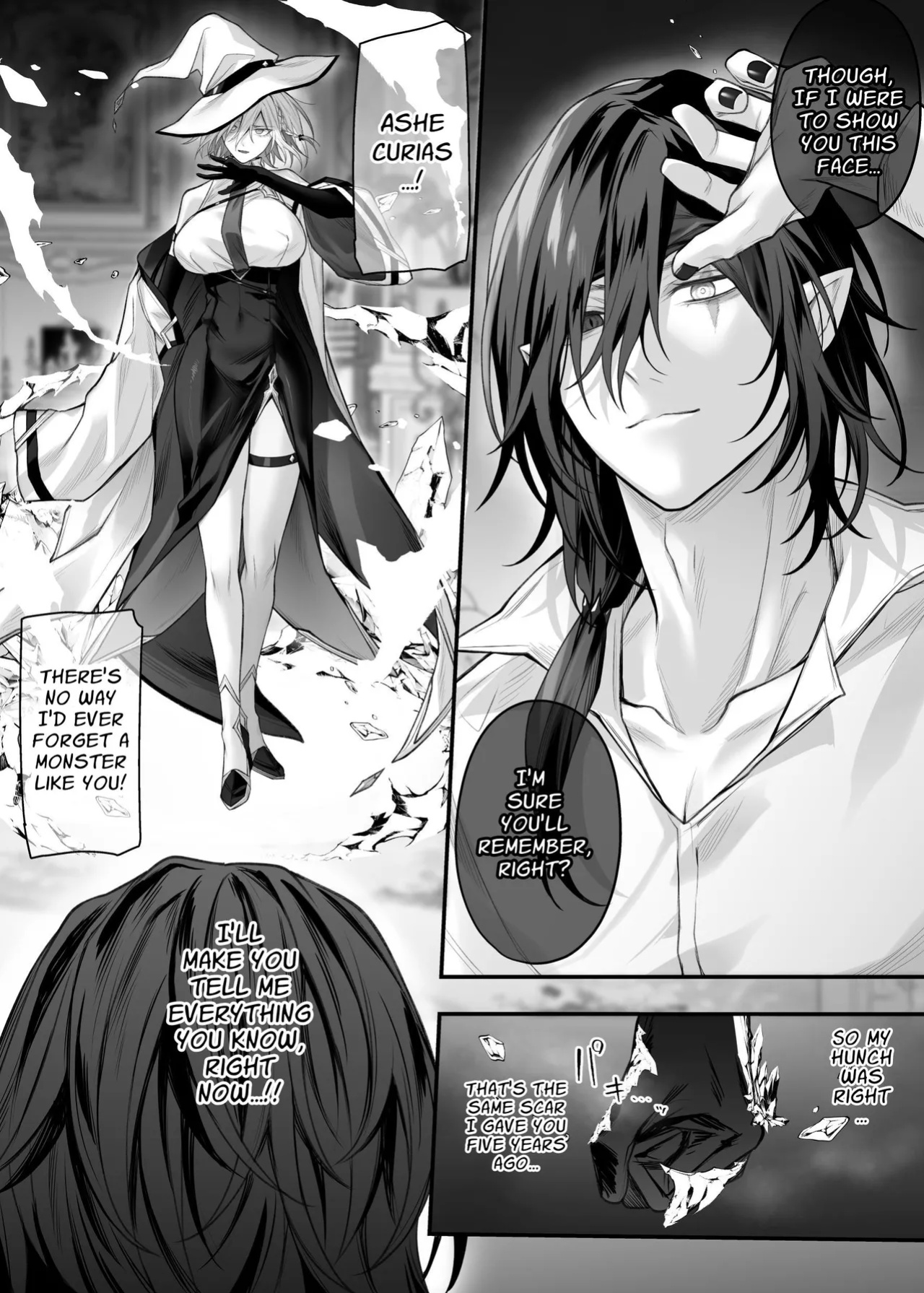 [Niikyuu (Luku)] Juketsu no Majo Alexia wa Mou Otoko ni Modorenai | The Cursed Blood Witch Alexia Can Never Go Back to Being a Man [Kusanuu]