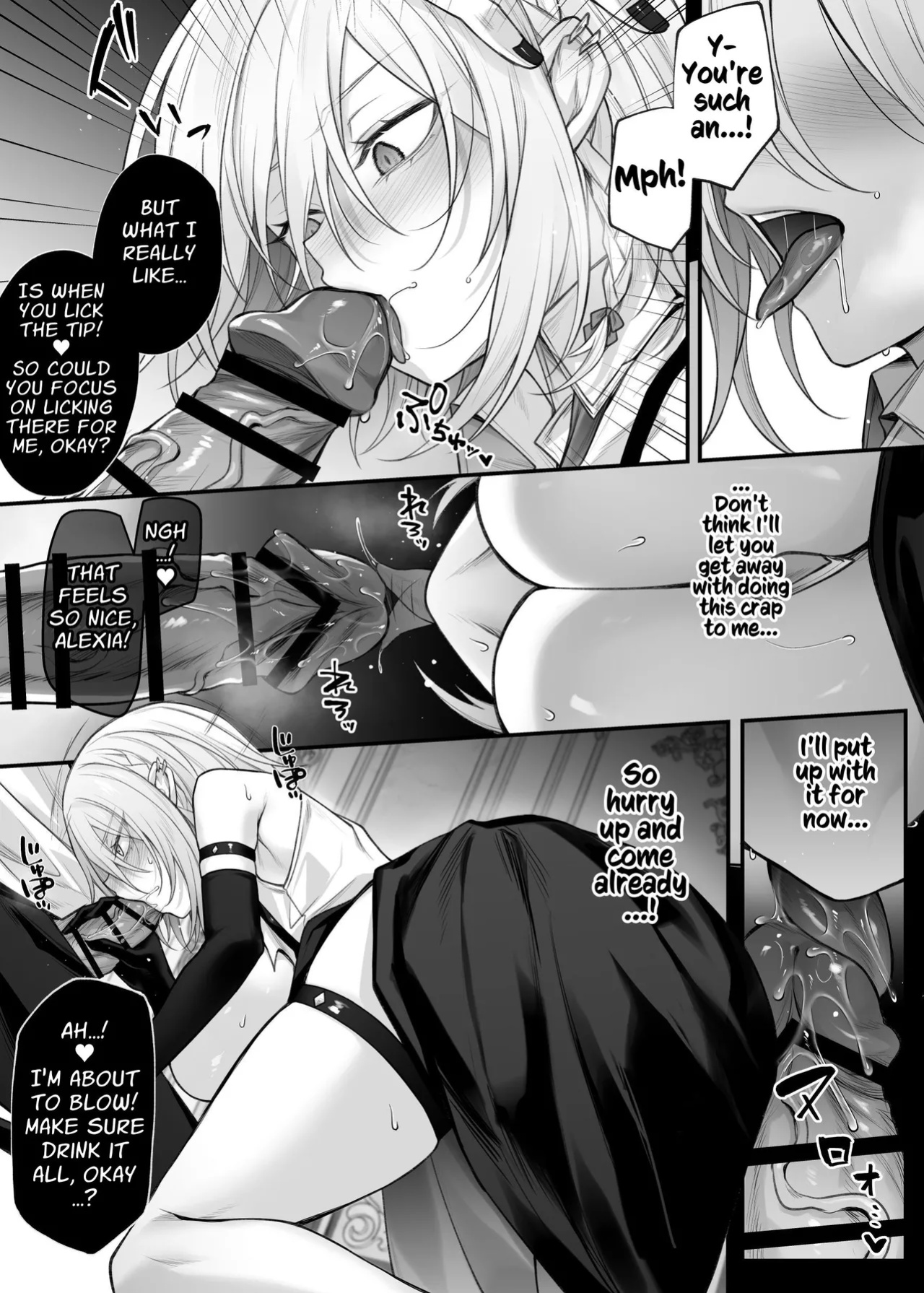 [Niikyuu (Luku)] Juketsu no Majo Alexia wa Mou Otoko ni Modorenai | The Cursed Blood Witch Alexia Can Never Go Back to Being a Man [Kusanuu]