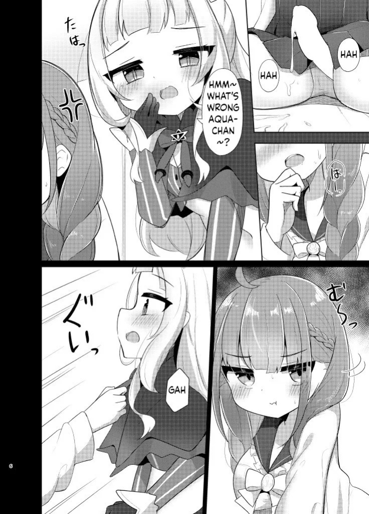 [Kanamiya (Kanami)] Kono Kusogaki o Wakarasetai (Minato Aqua, Murasaki Shion) [ushirotranslations]