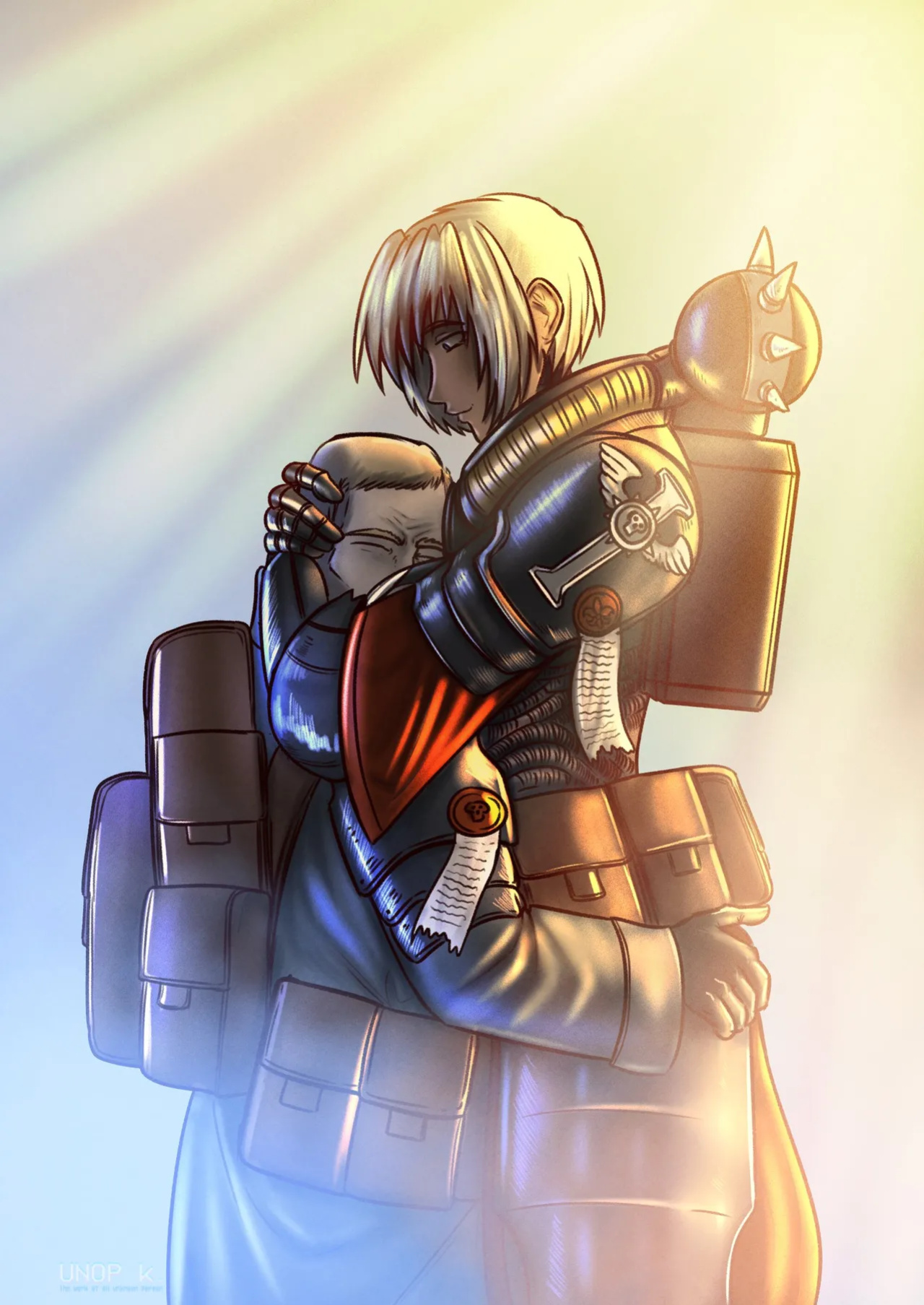 [UNOP k.] Krieg Kurt and Sororitas Clara (Warhammer 40K)
