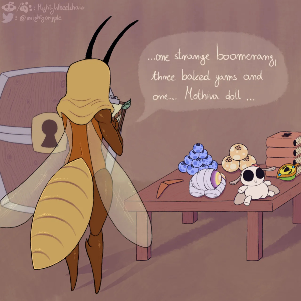 [MightyWheelchair] Fun with a Mothiva Doll